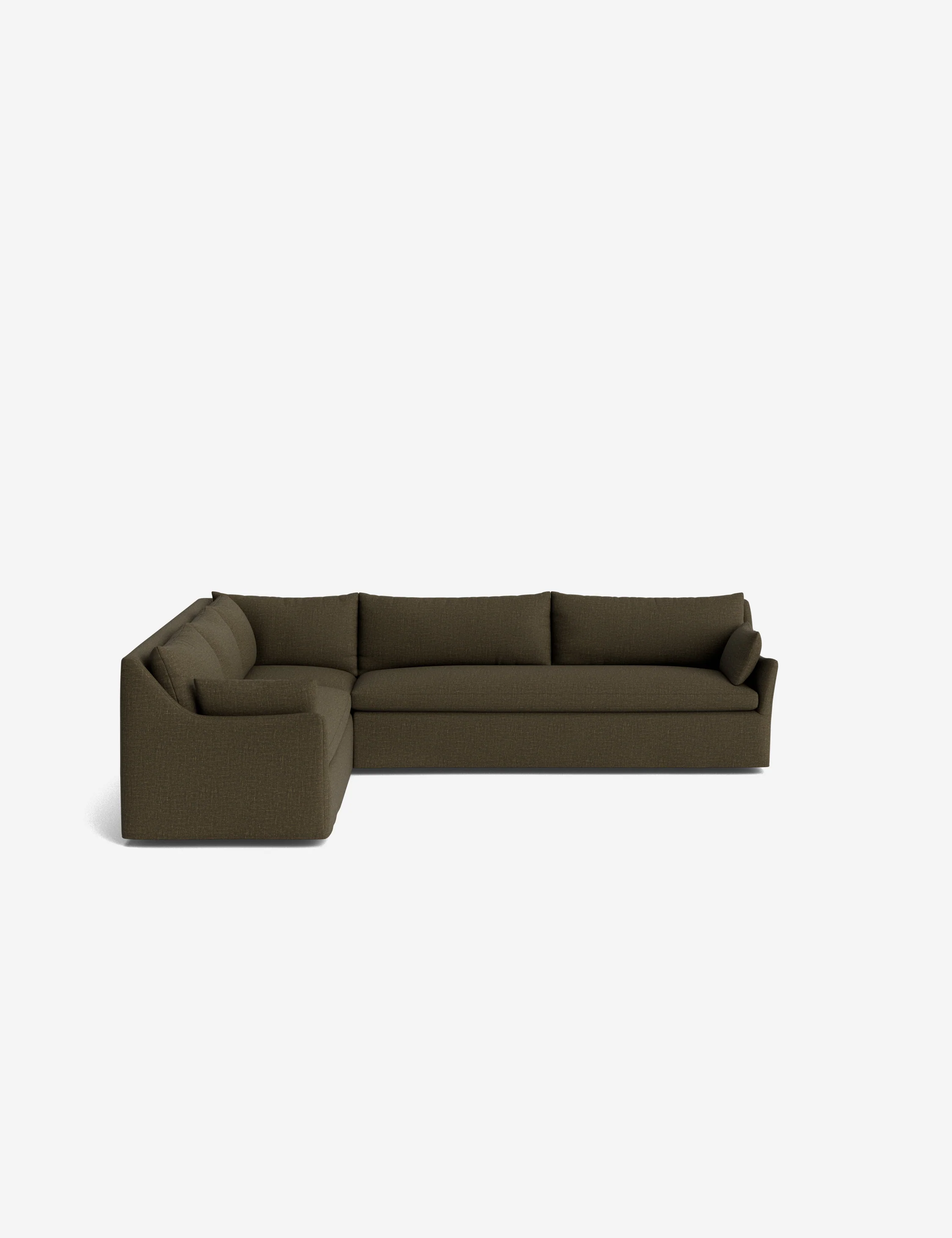 Portola Slipcover Corner Sectional Sofa - Image 97