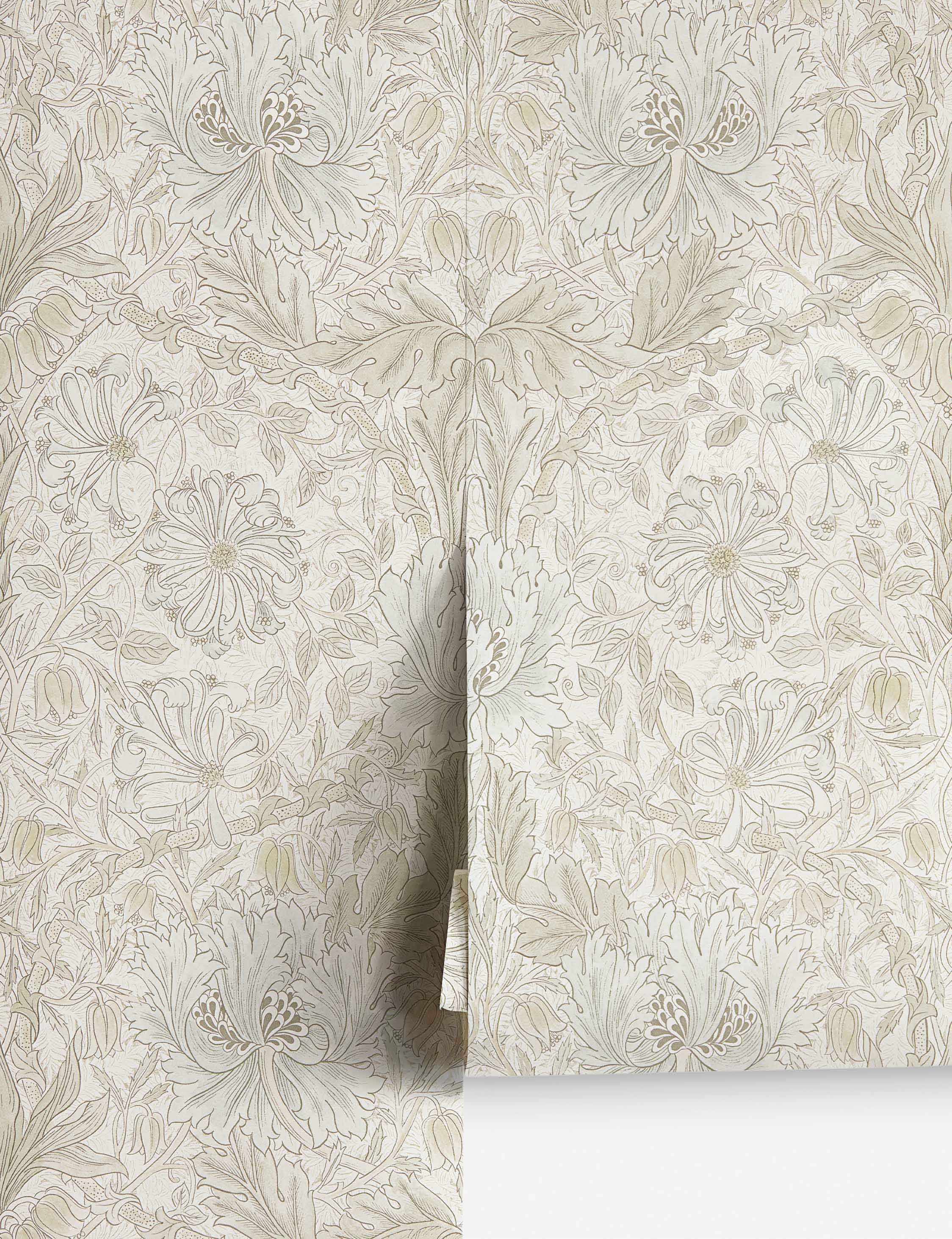 Pure Honeysuckle & Tulip Wallpaper by Morris & Co. - Image 3