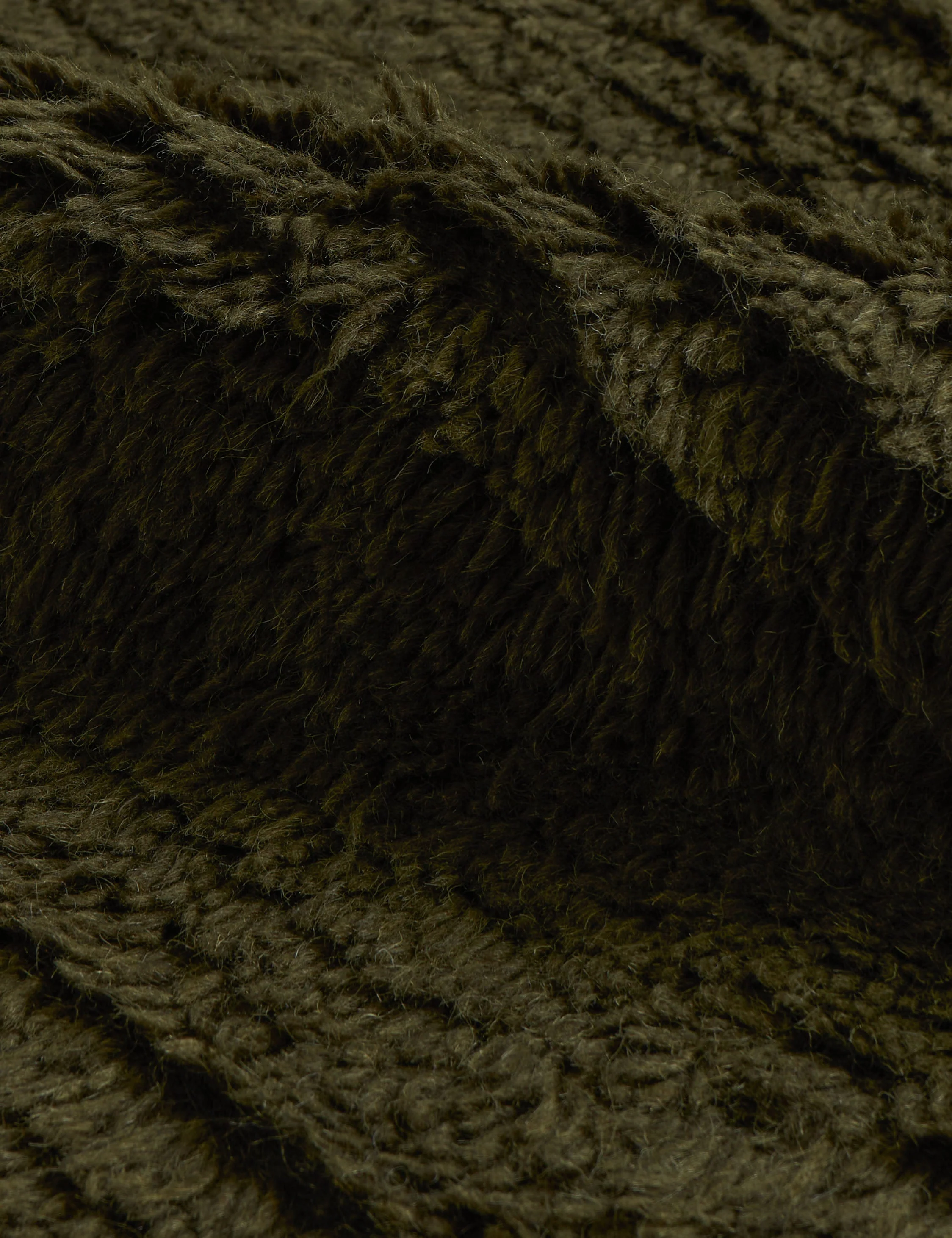 Raita Hand-Knotted Wool Rug Swatch by Sarah Sherman Samuel, Moss - Image 5