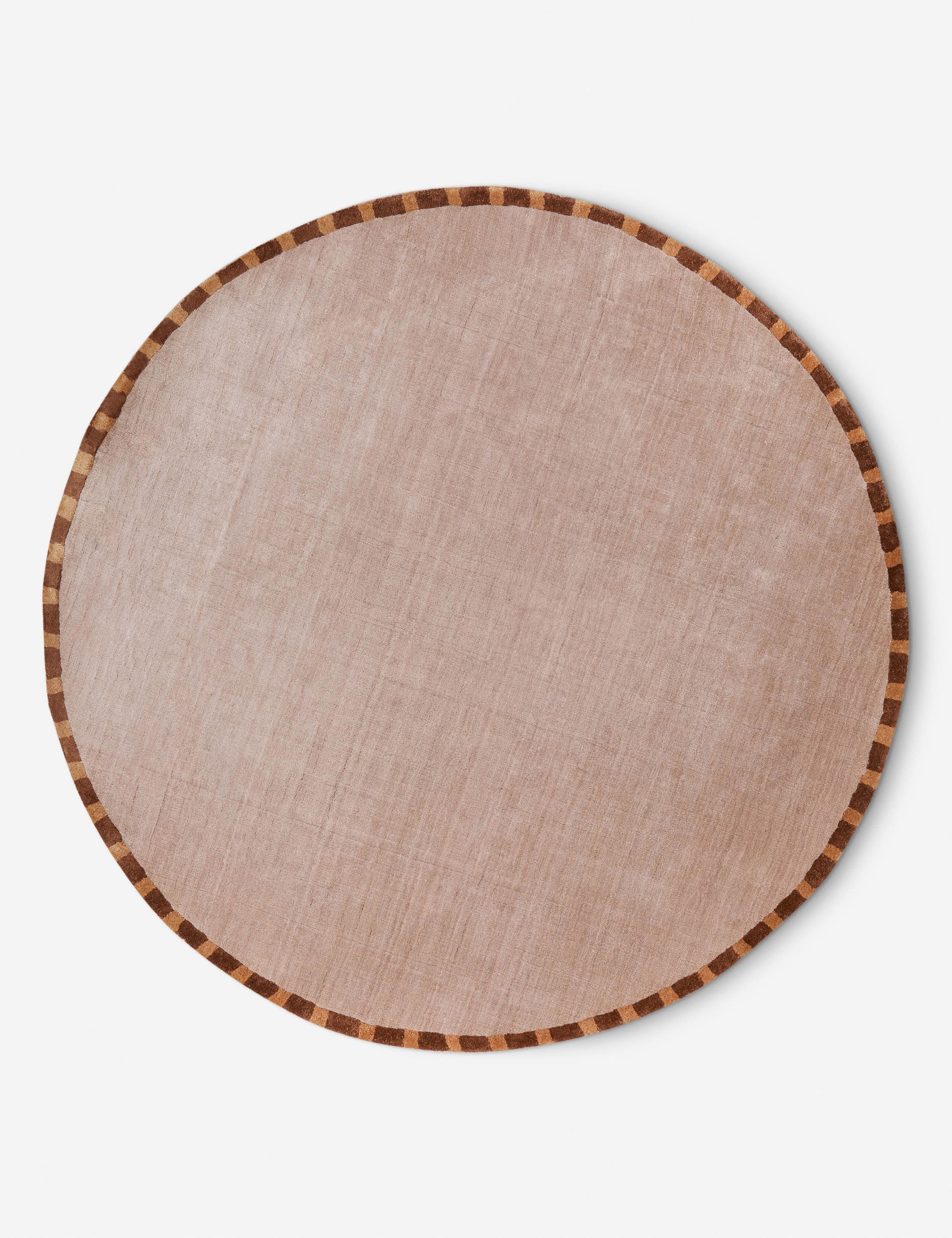 Rajaa Hand-Loomed Viscose Rug Swatch by Sarah Sherman Samuel, Blush - Image 9