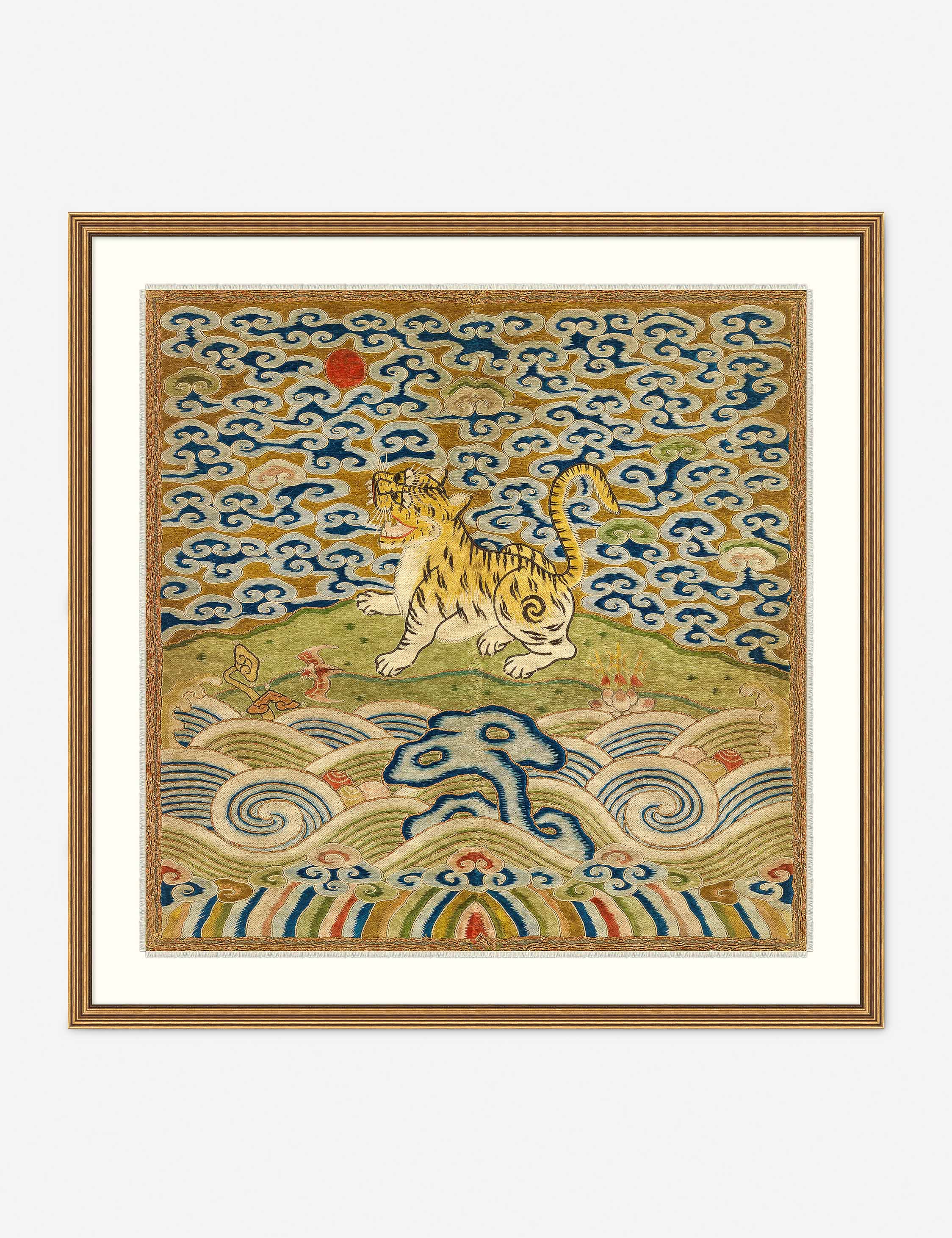 Rank Badge with Tiger Wall Art - Image 2
