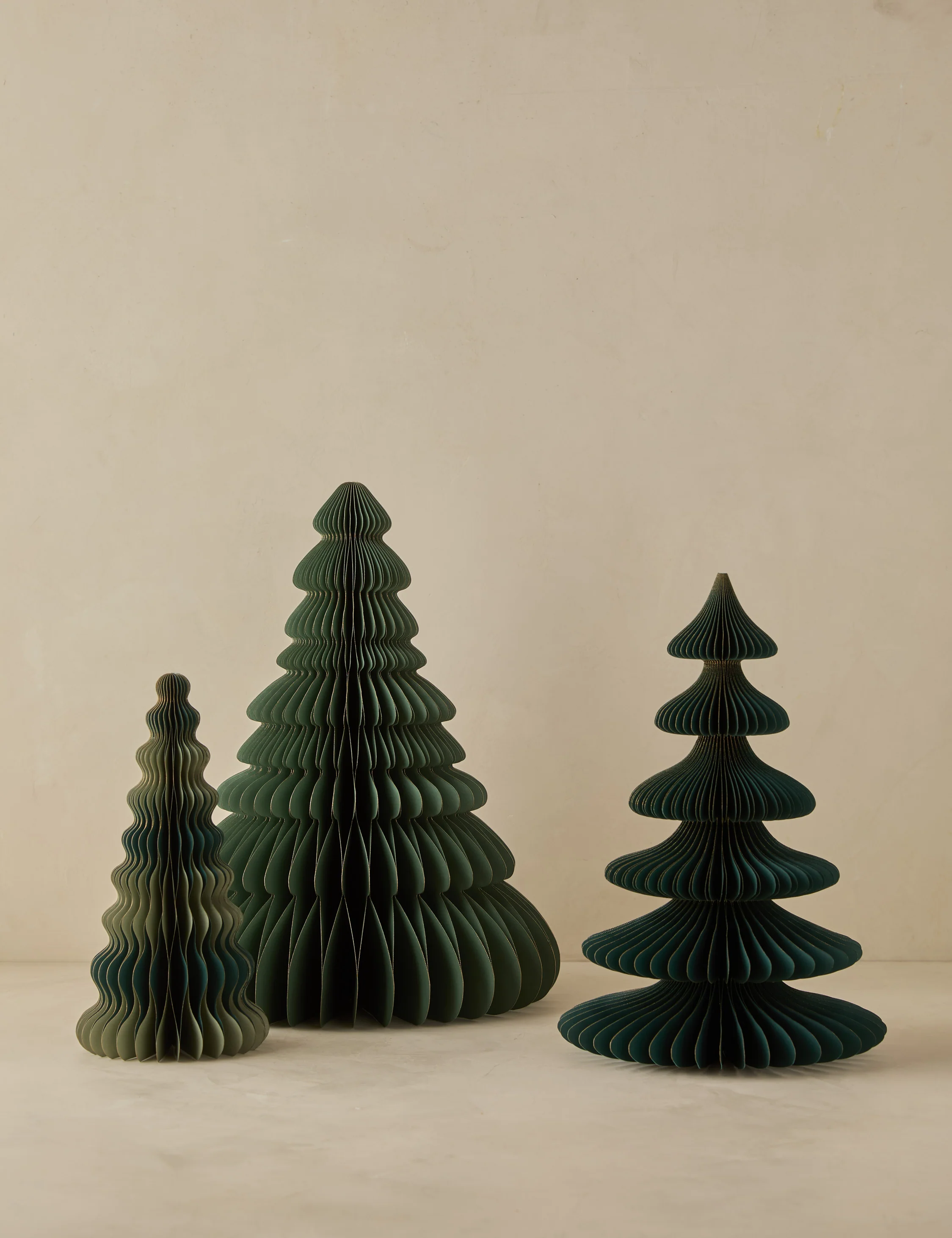 Revel Paper Mantel Trees (set of 3) - Image 2