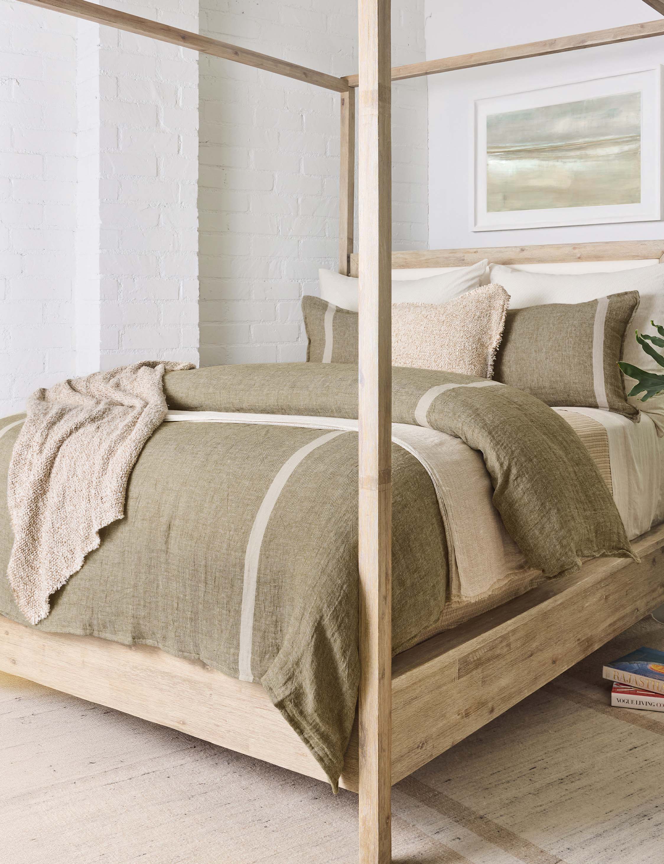 Rory Linen Duvet Cover by Pom Pom at Home - Image 3