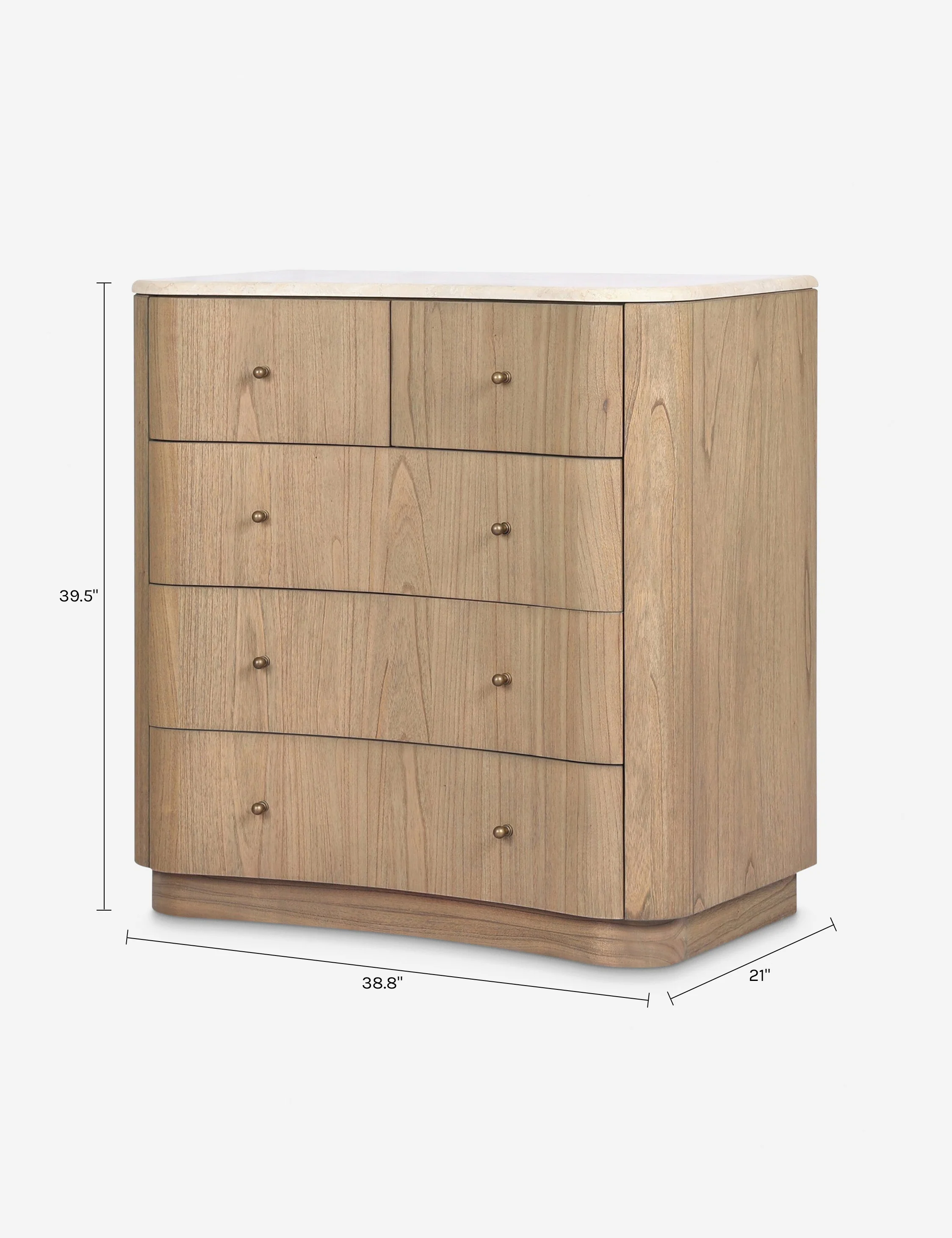 Rosebury 5-Drawer Dresser - Image 12