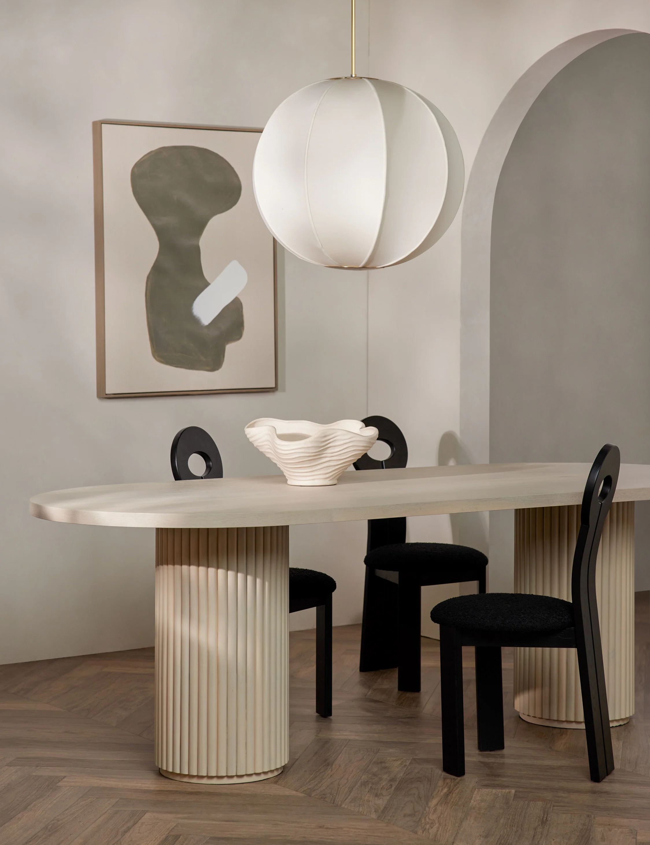 Rutherford Oval Dining Table - Image 3