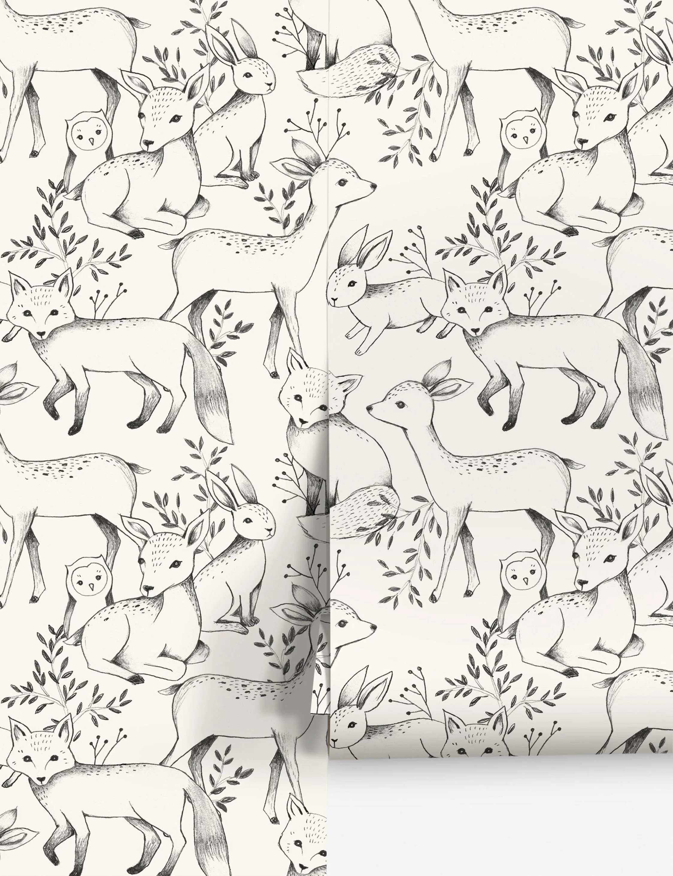 Woodland Wallpaper by Rylee + Cru - Image 2