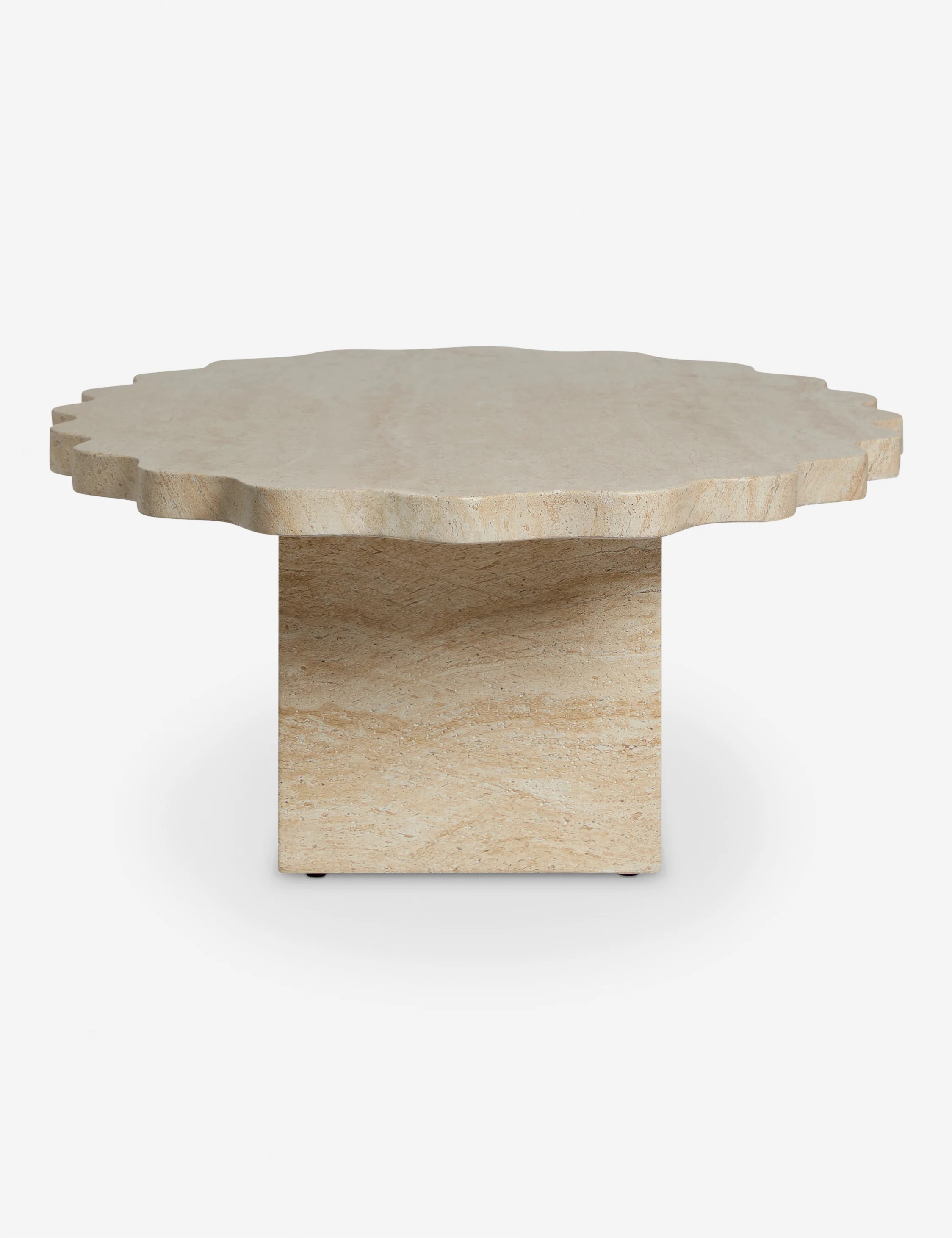 Scalloped Indoor / Outdoor Coffee Table by Sarah Sherman Samuel - Image 6