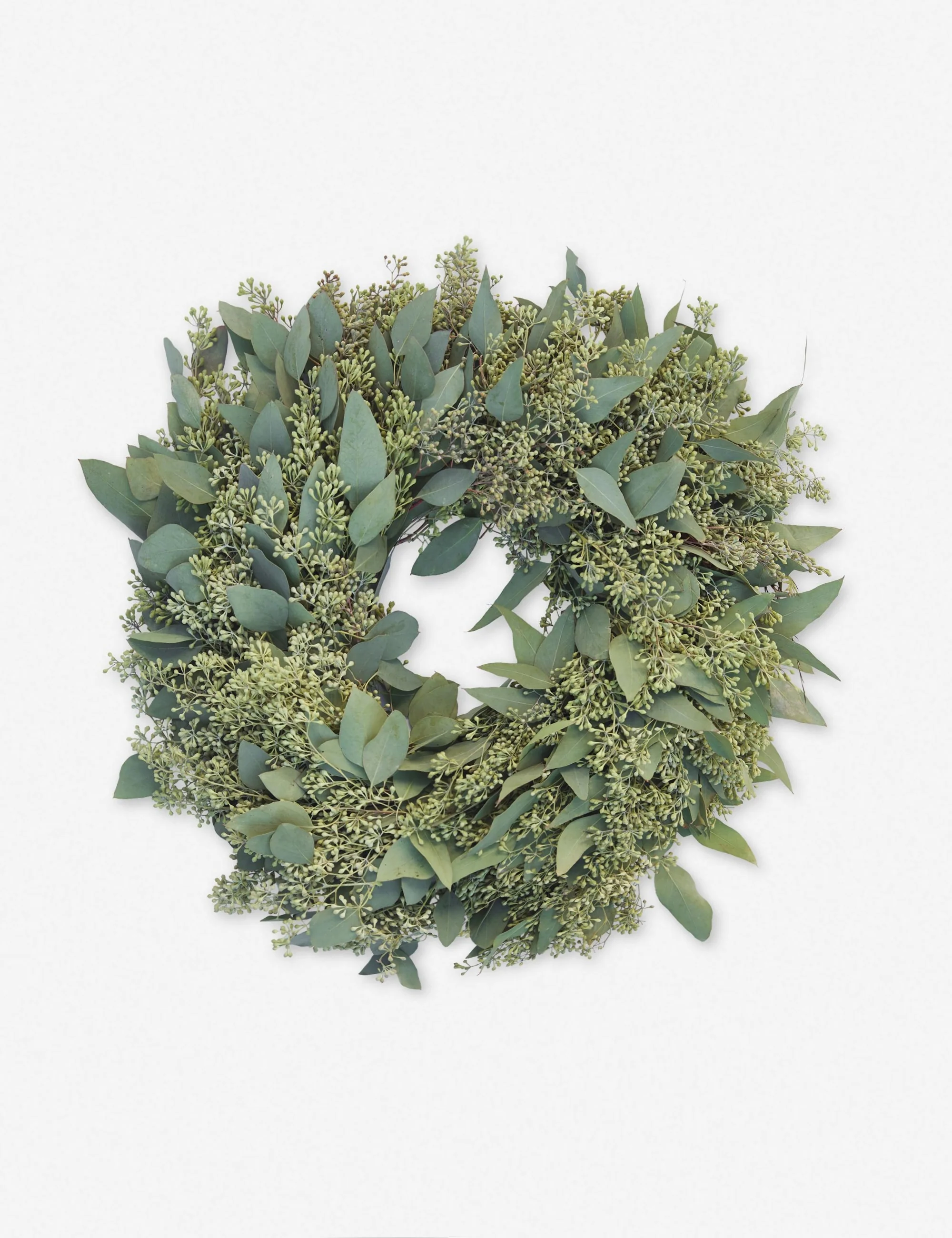 Fresh Handmade Seeded Eucalyptus Wreath - Image 2