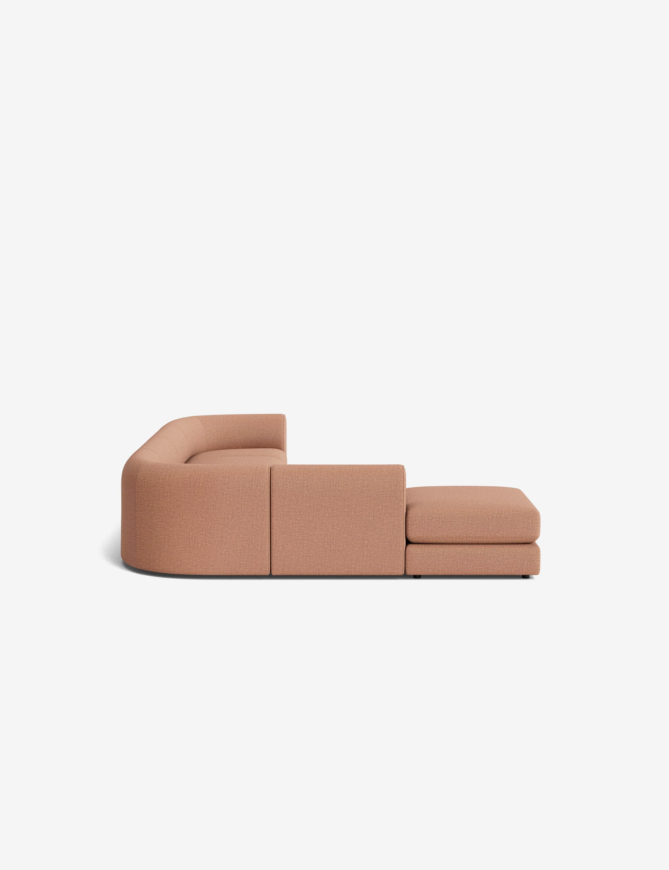 Sergio Modular Corner Sectional Sofa With Ottoman - Image 18