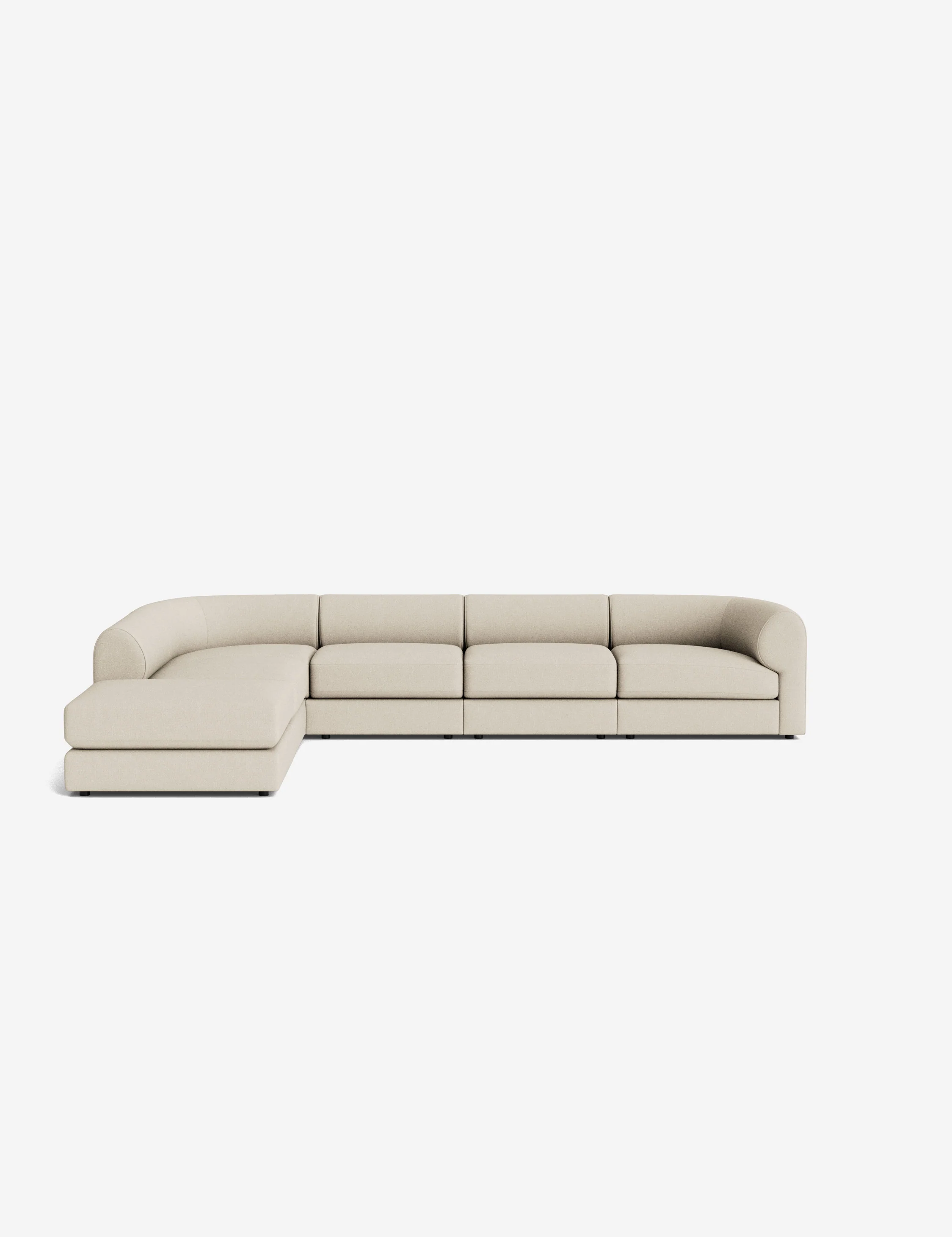 Sergio Modular Corner Sectional Sofa With Ottoman - Image 196