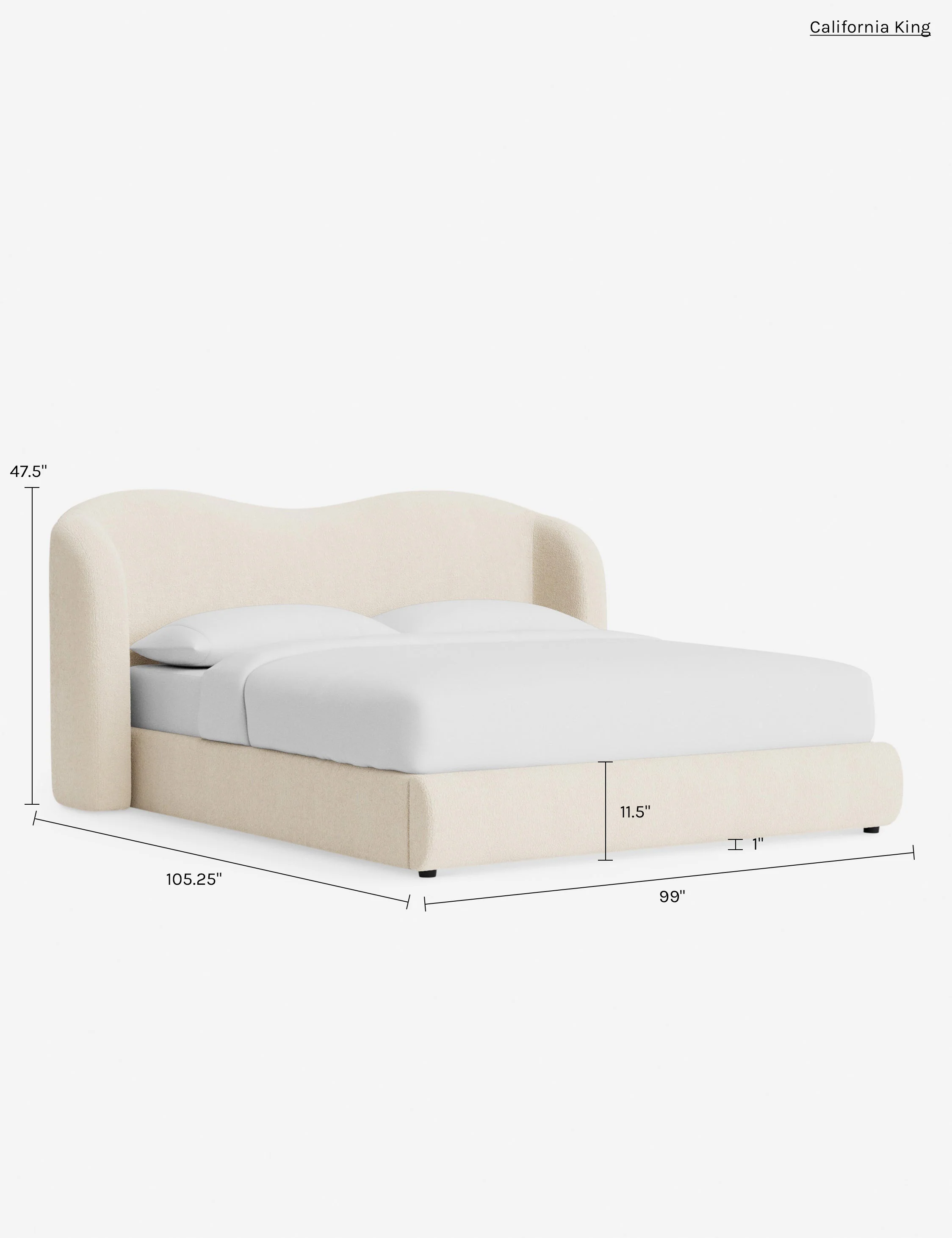Shaw Platform Bed - Image 153