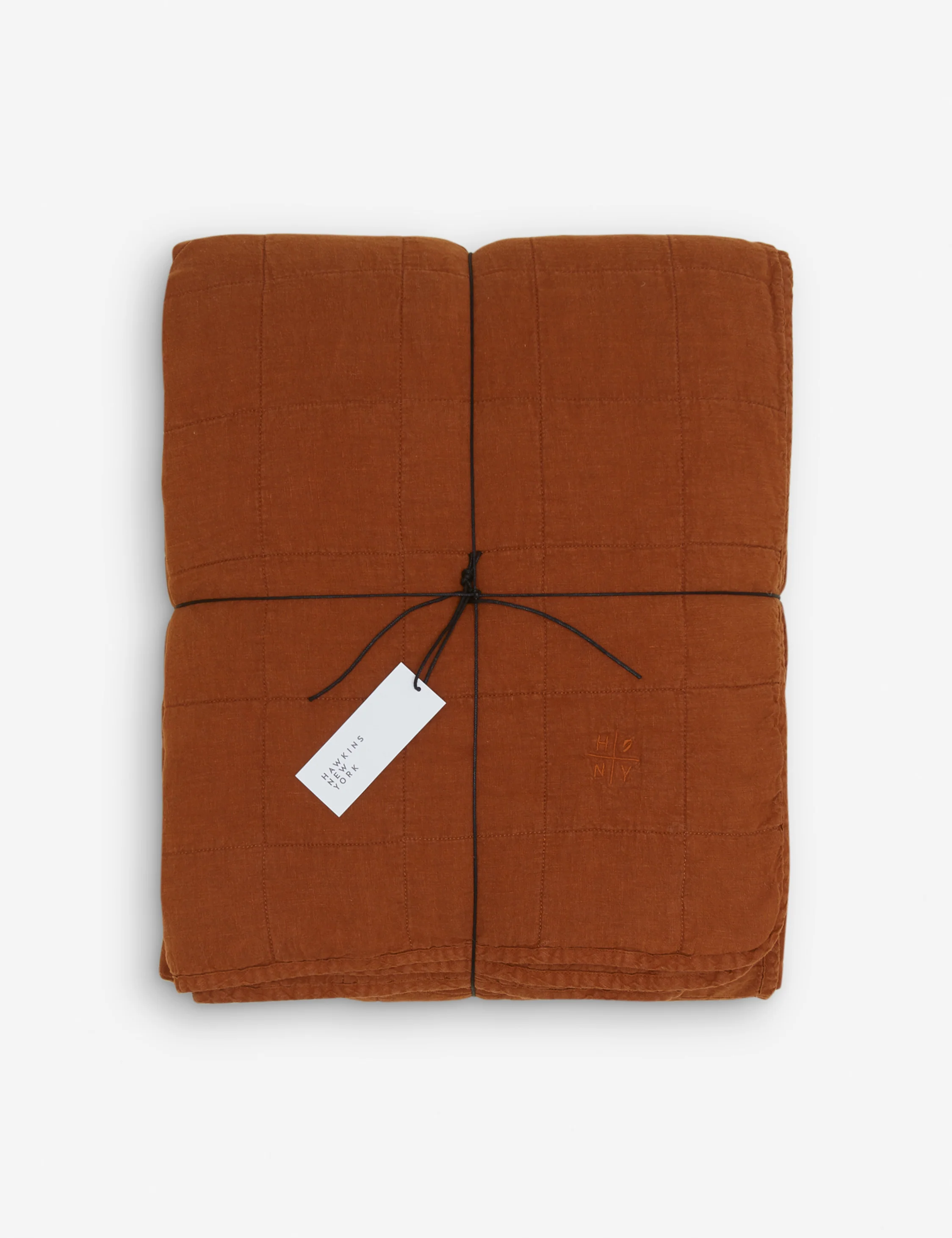 Simple Linen Quilt by Hawkins New York - Image 5