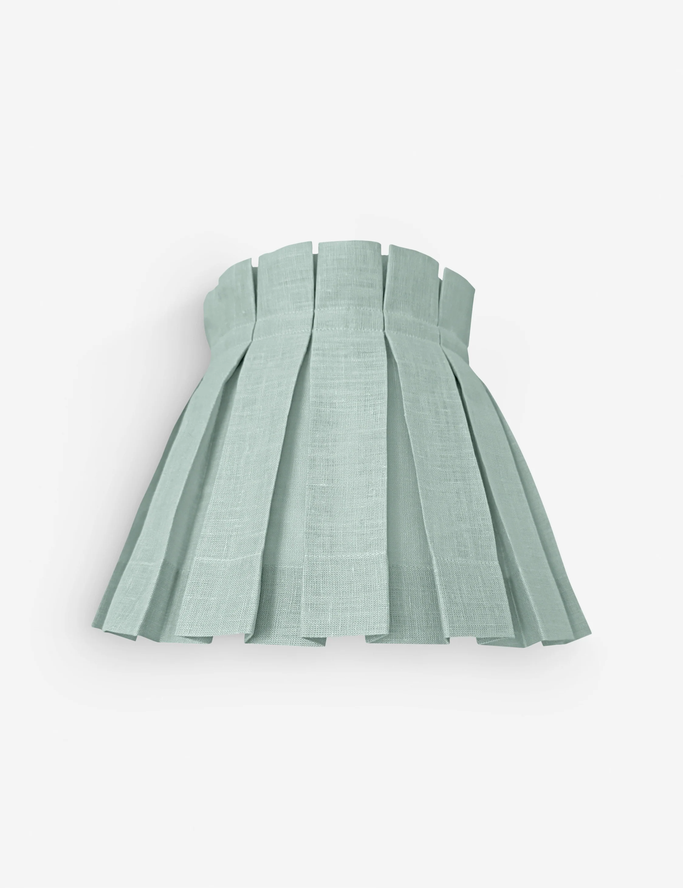 Solid Classic Box Pleat Lampshade by Cielle Home - Image 9