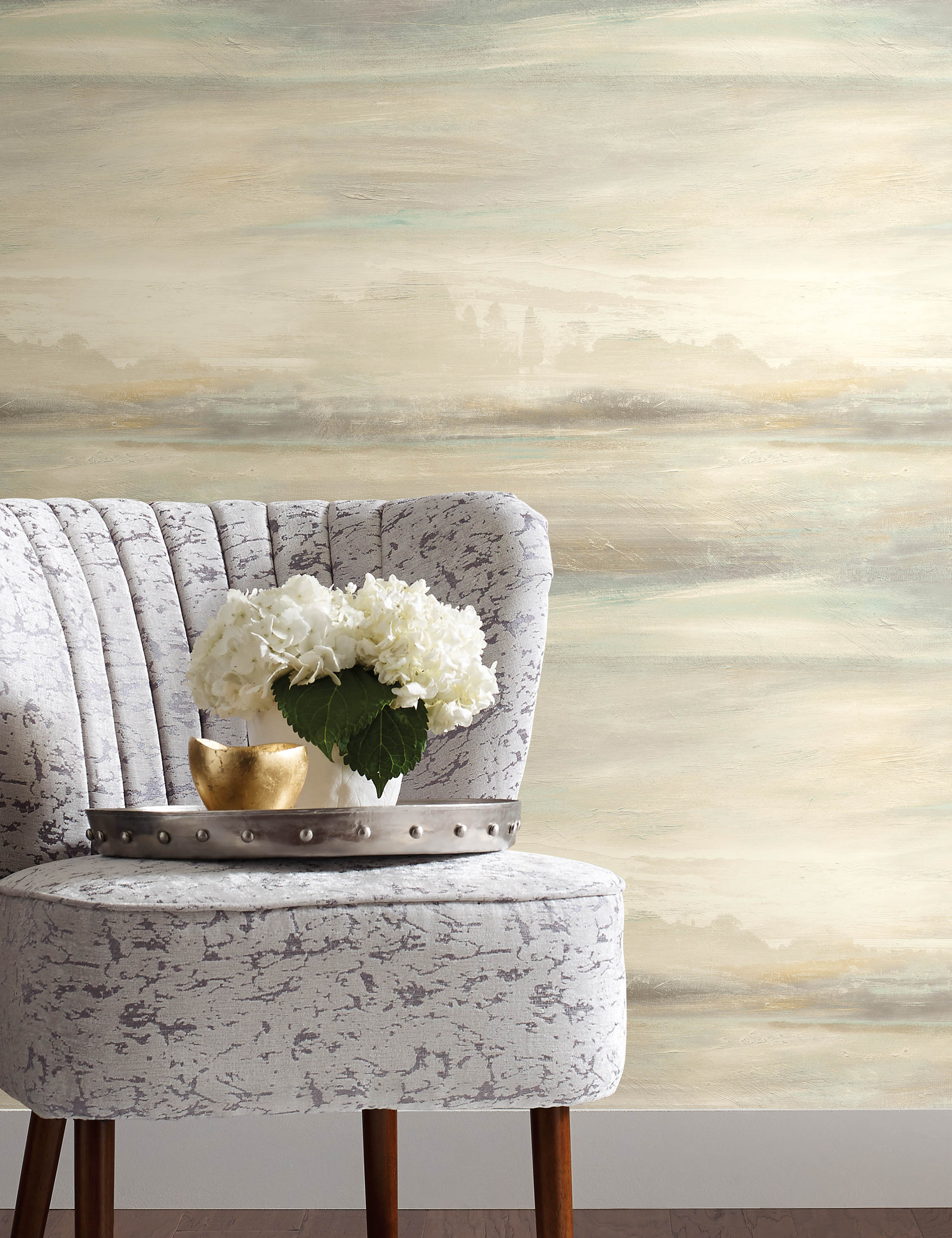 Soothing Mists Scenic Peel + Stick Wallpaper by Candice Olson - Image 2