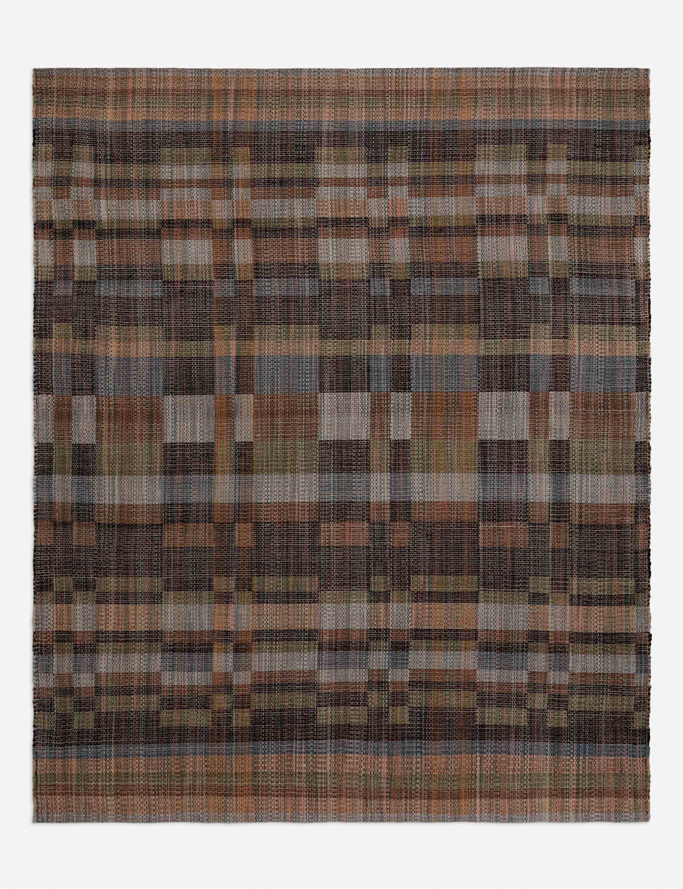 Sorell Handwoven Blend Rug Swatch, Black - Image 3