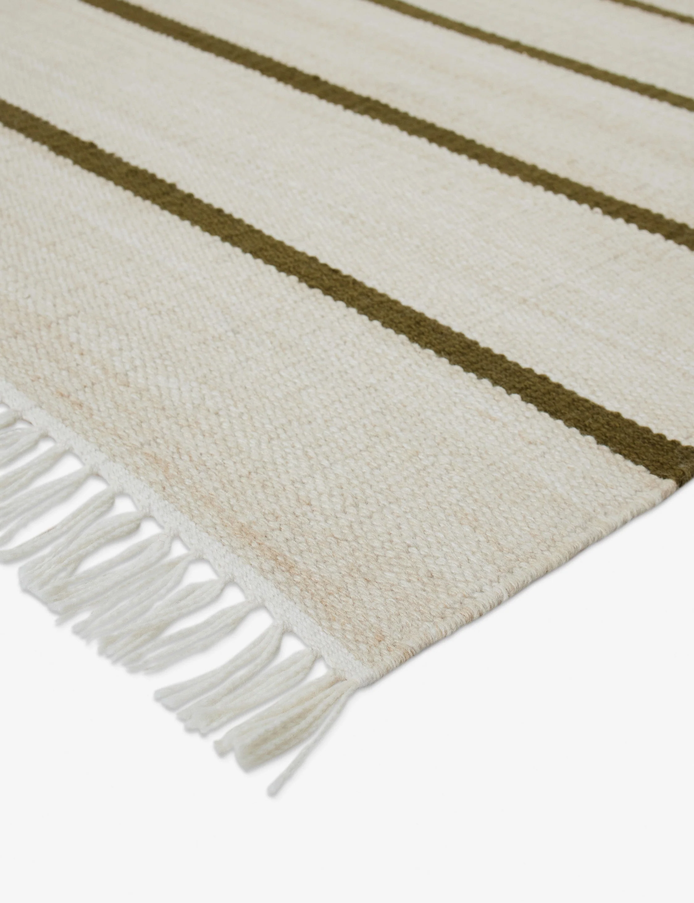 Stripe Indoor / Outdoor Rug Swatch by Sarah Sherman Samuel, 12" x 12"