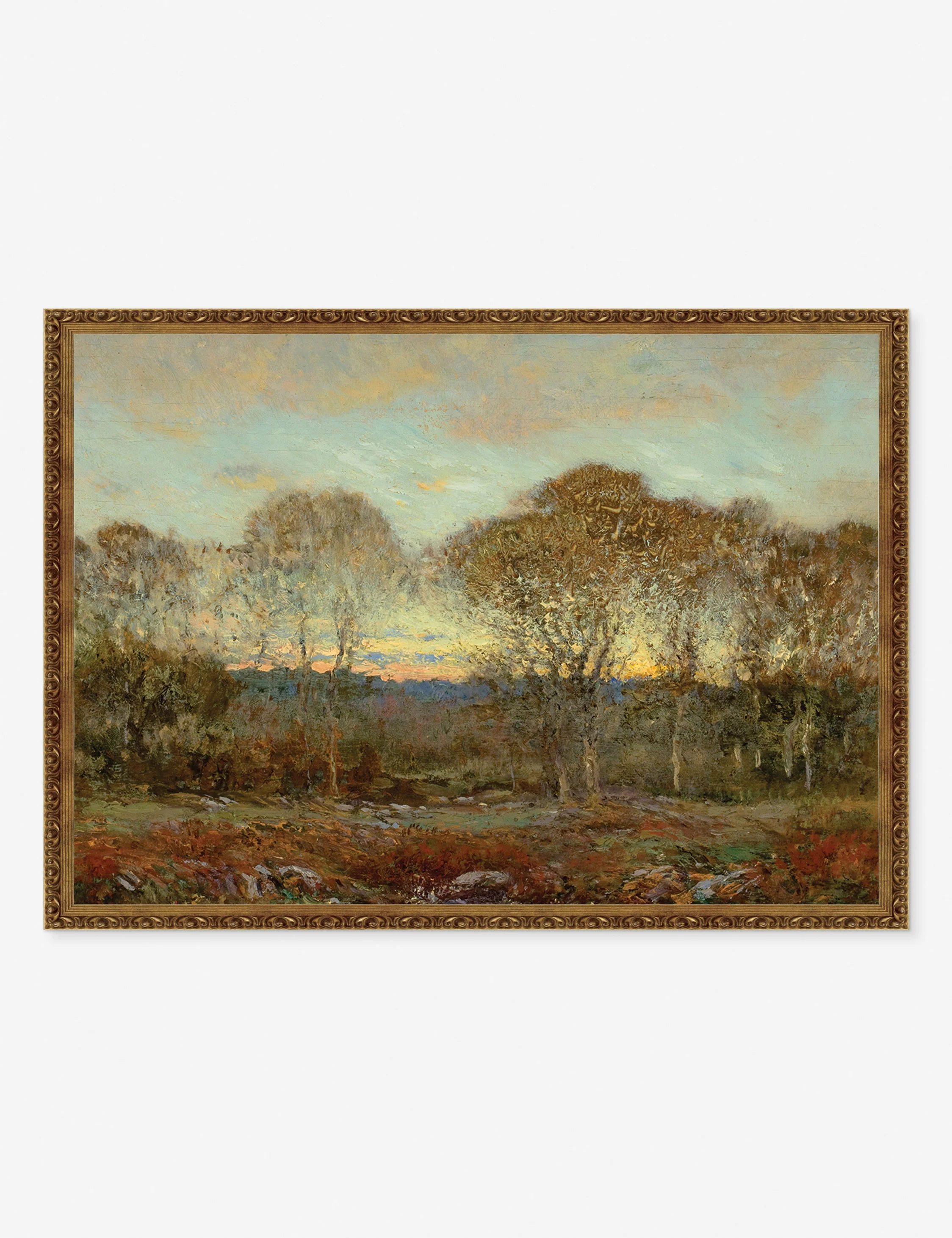 Sunset Print by Dwight William Tryon - Image 2