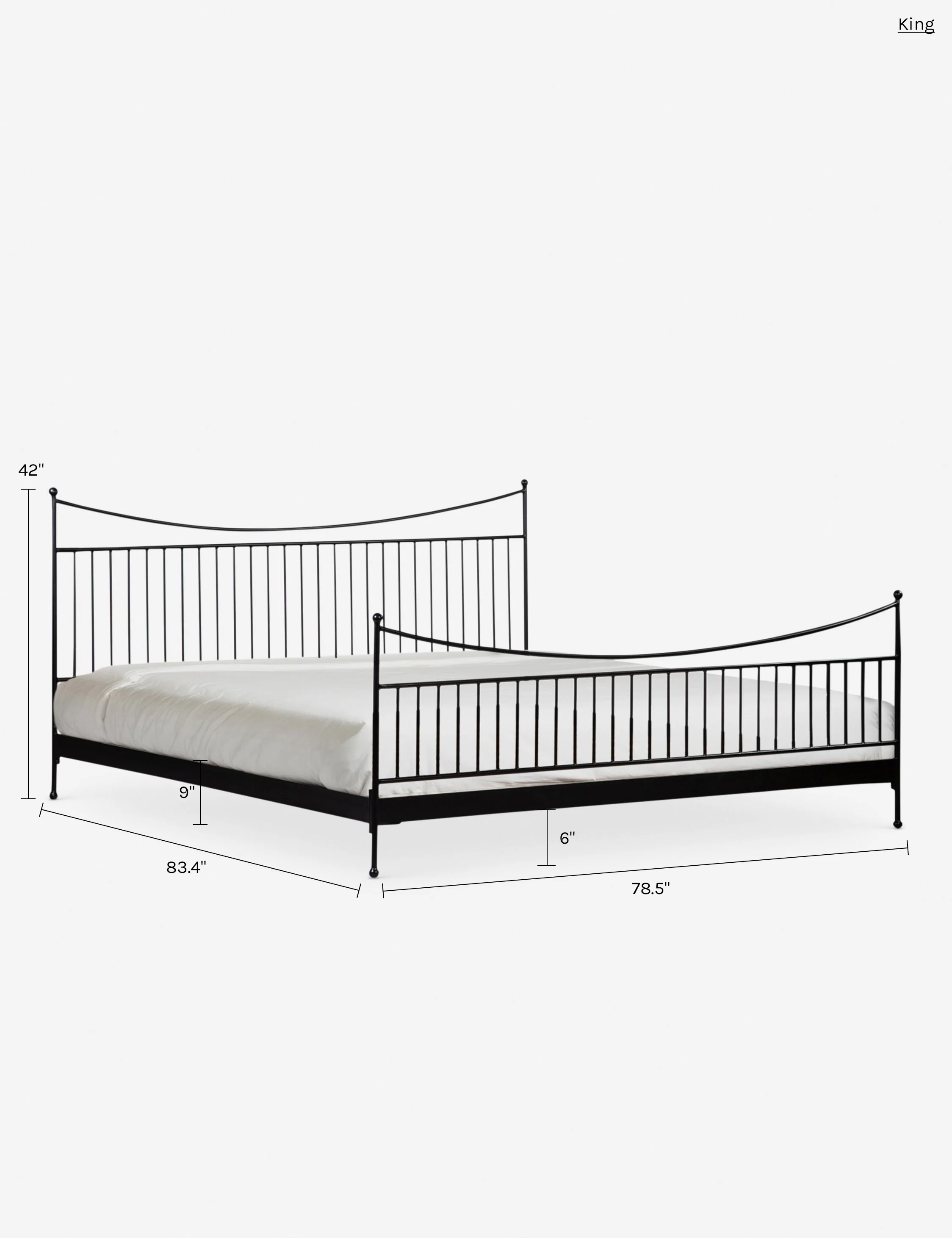 Sylvie Platform Bed - Image 10