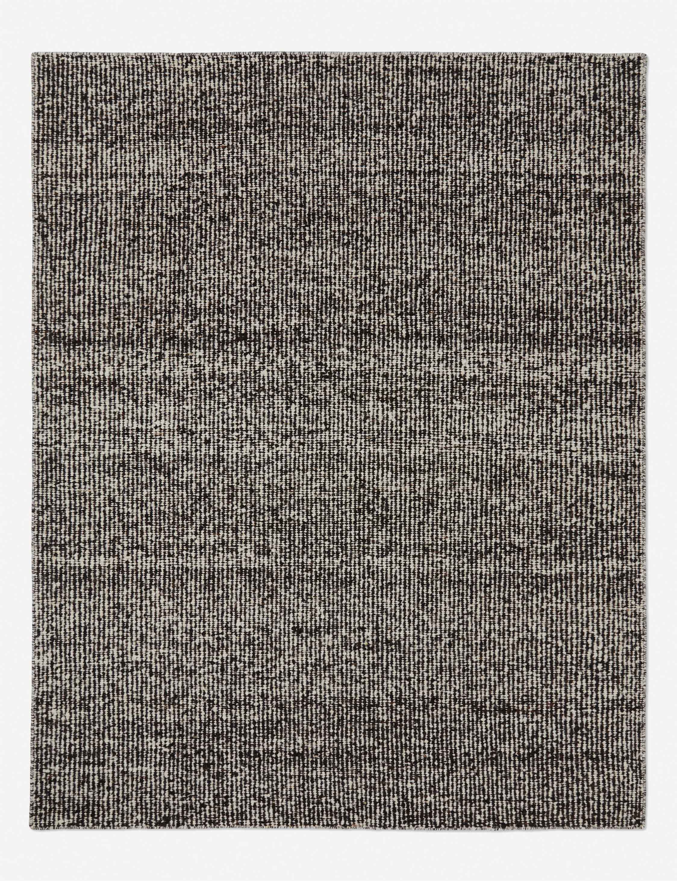 Taos Handwoven Wool Rug Swatch, Espresso - Image 3