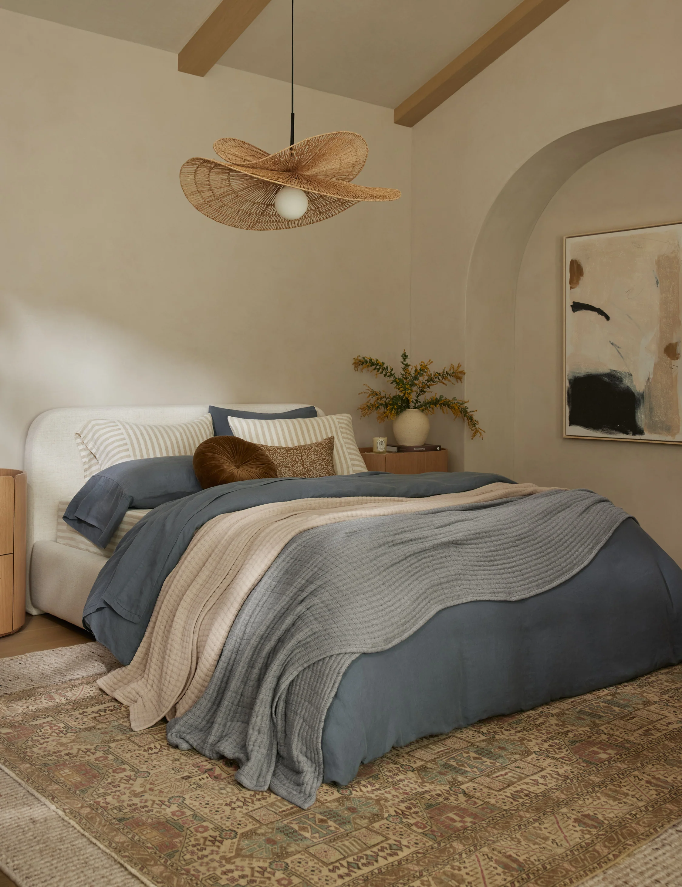 Thayer Striped European Flax Linen® Sheet Set - Image 4