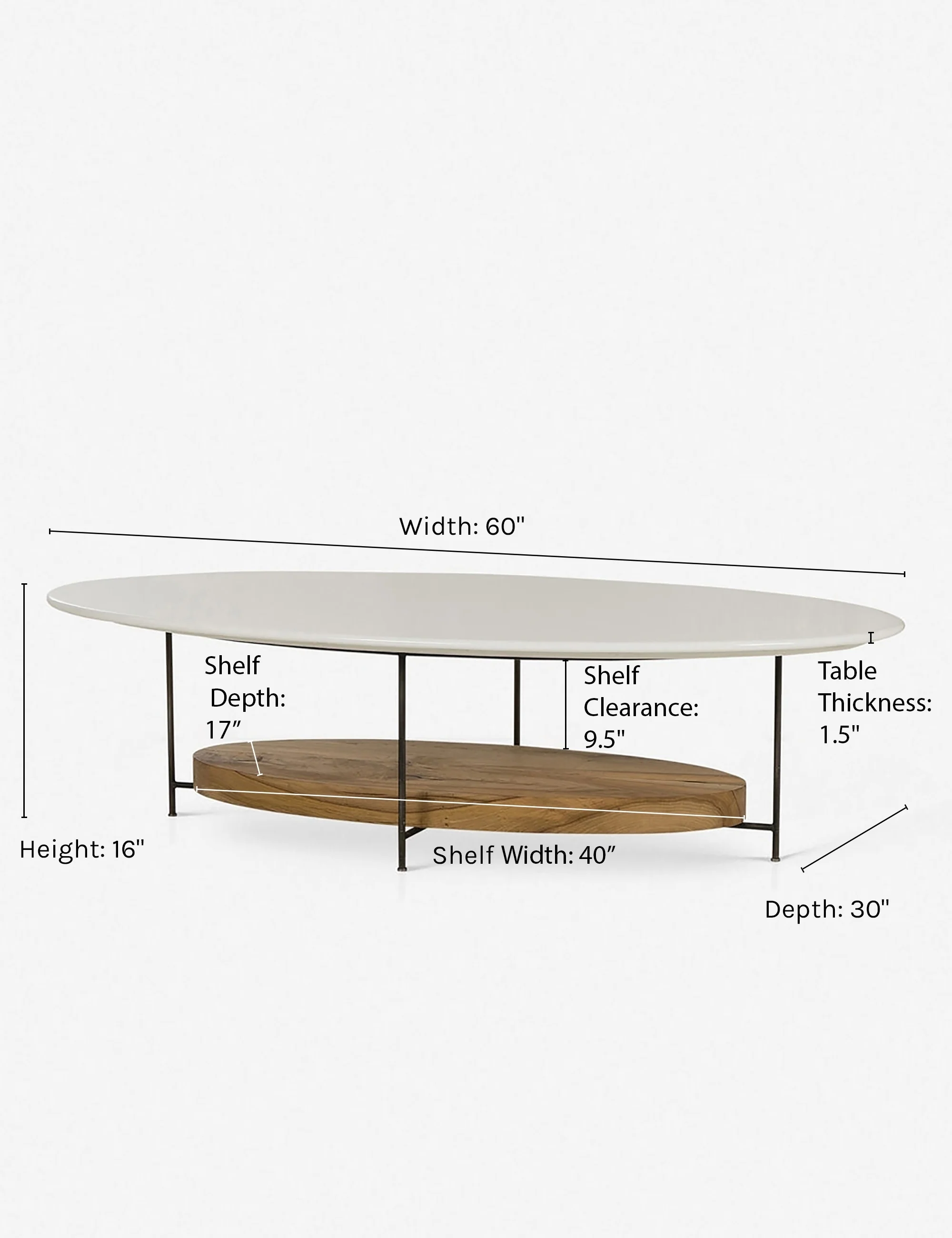 Thomas Bina Olivia Coffee Table - Image 7