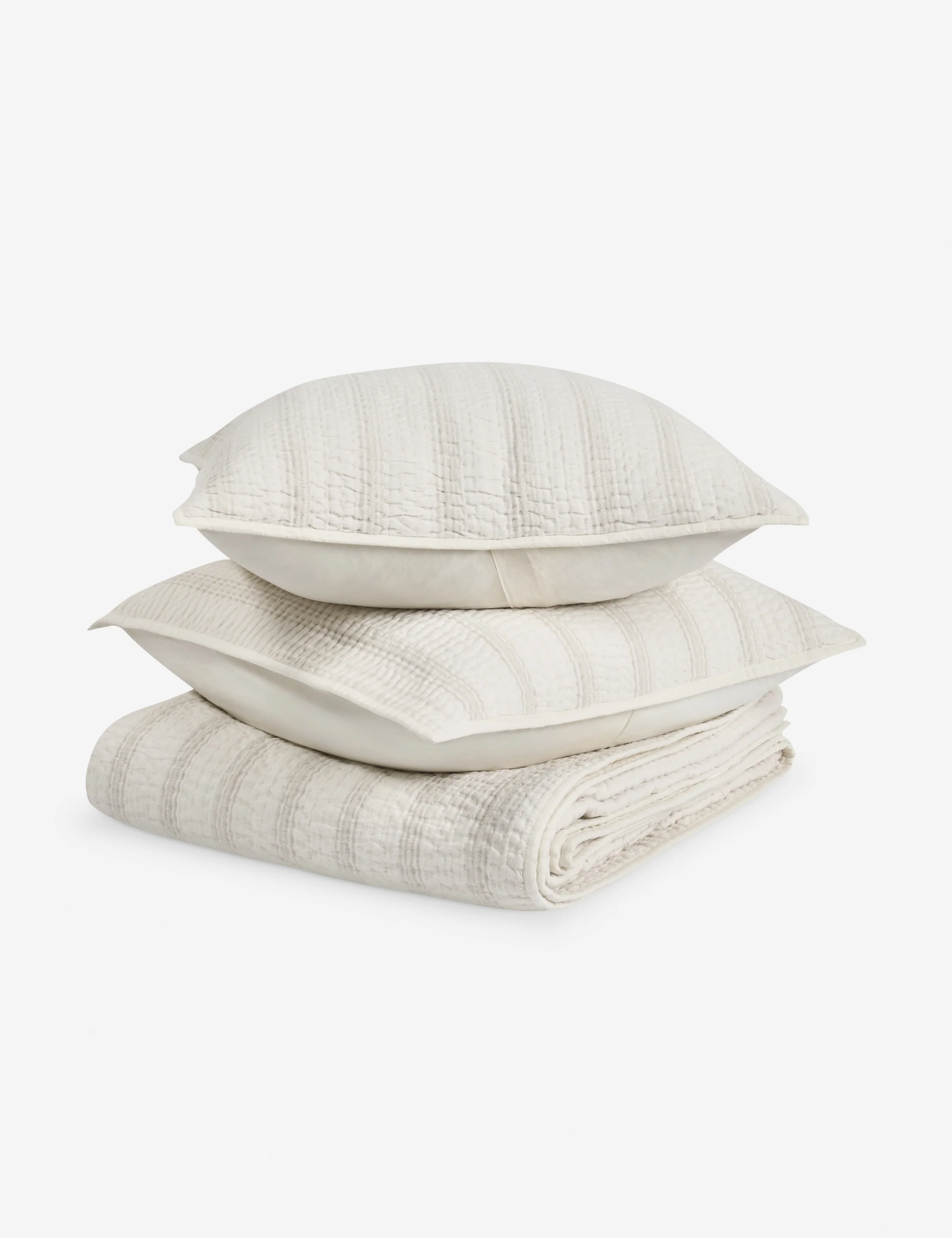 Tiah Linen-Blend Quilt - Image 3
