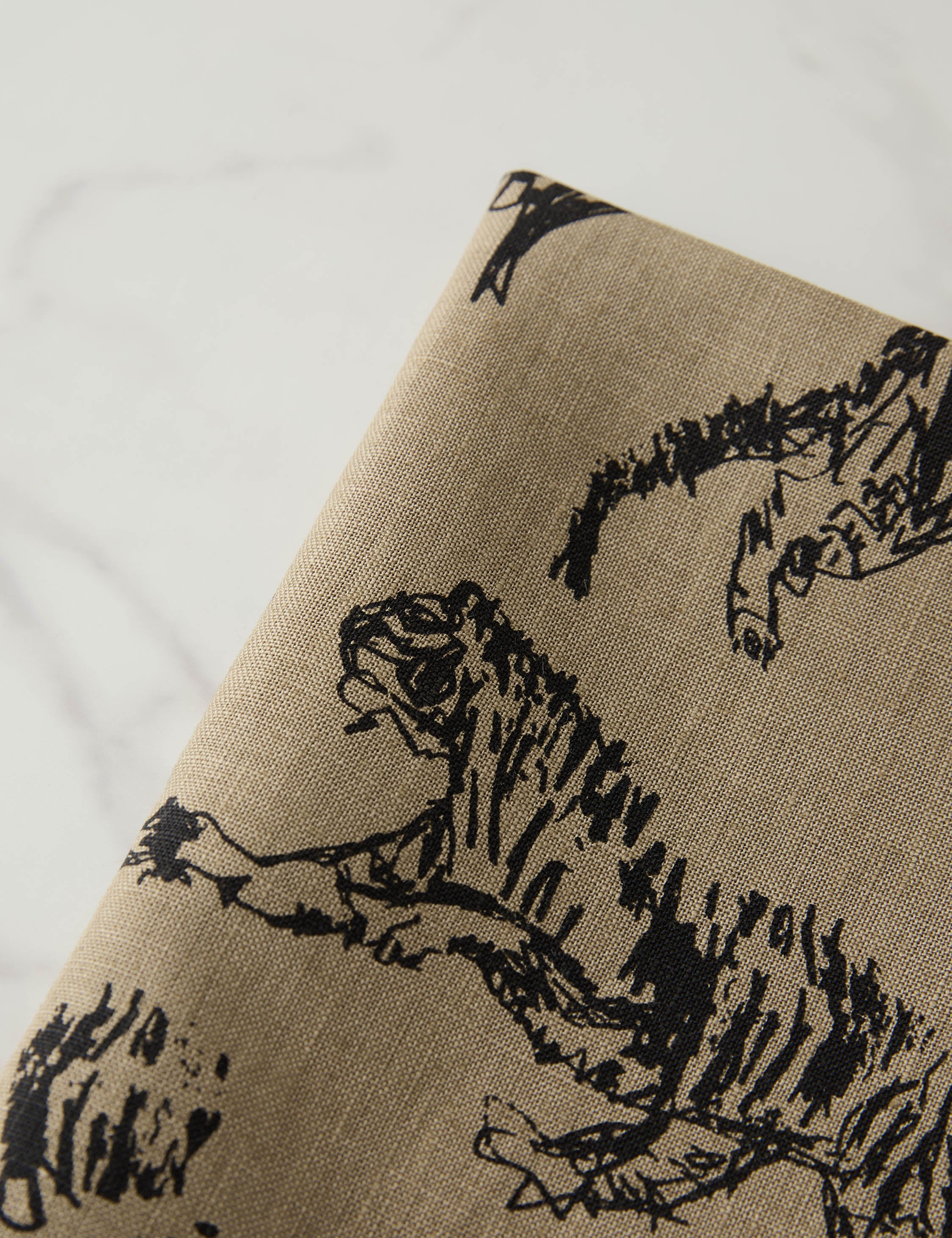 Tiger Linen Napkins (Set of 4) by Sarah Sherman Samuel - Image 8