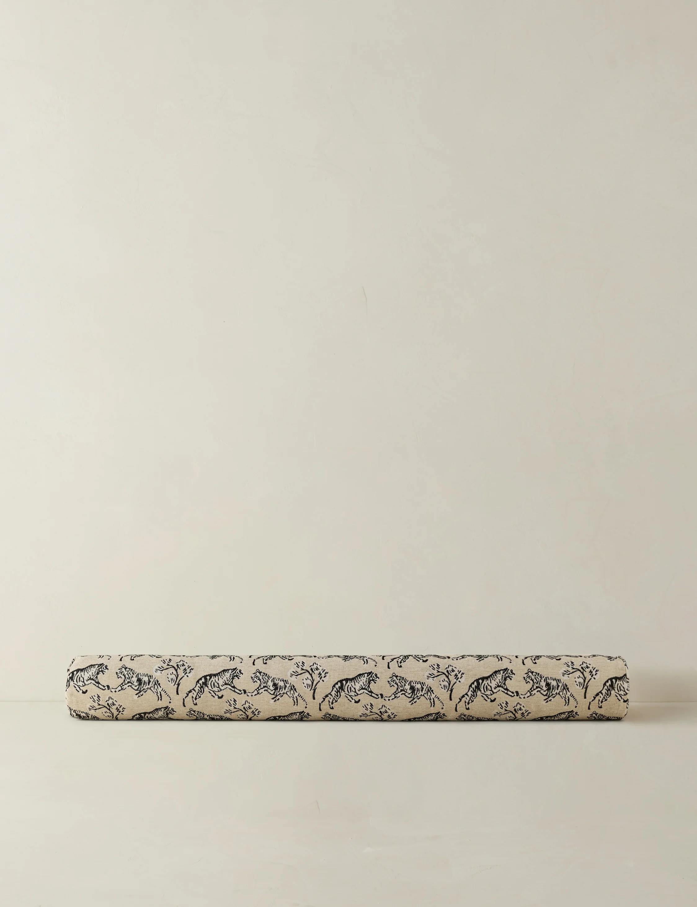 Tiger Jacquard Long Bolster Pillow by Sarah Sherman Samuel - Image 5
