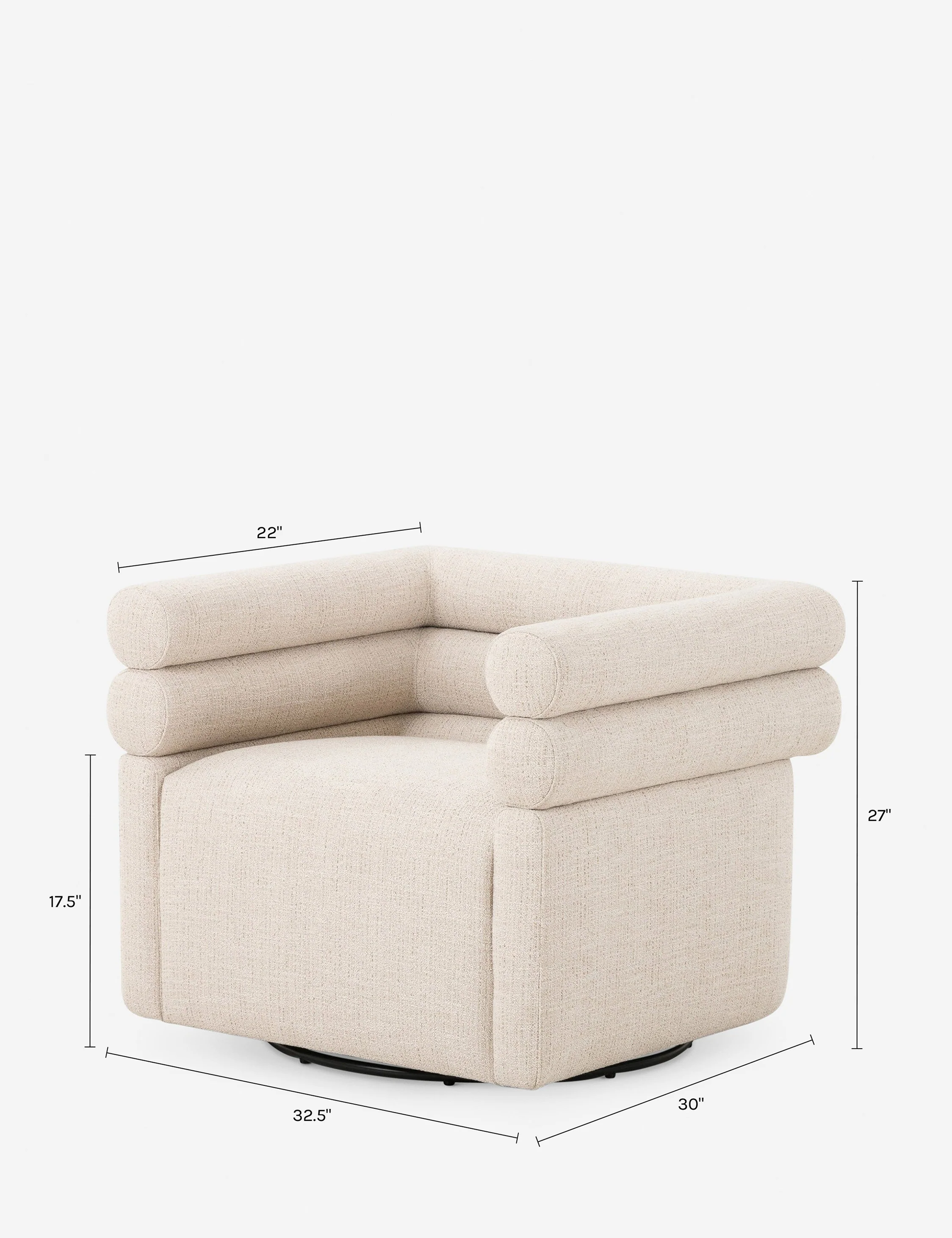 Tomi Swivel Chair - Image 7