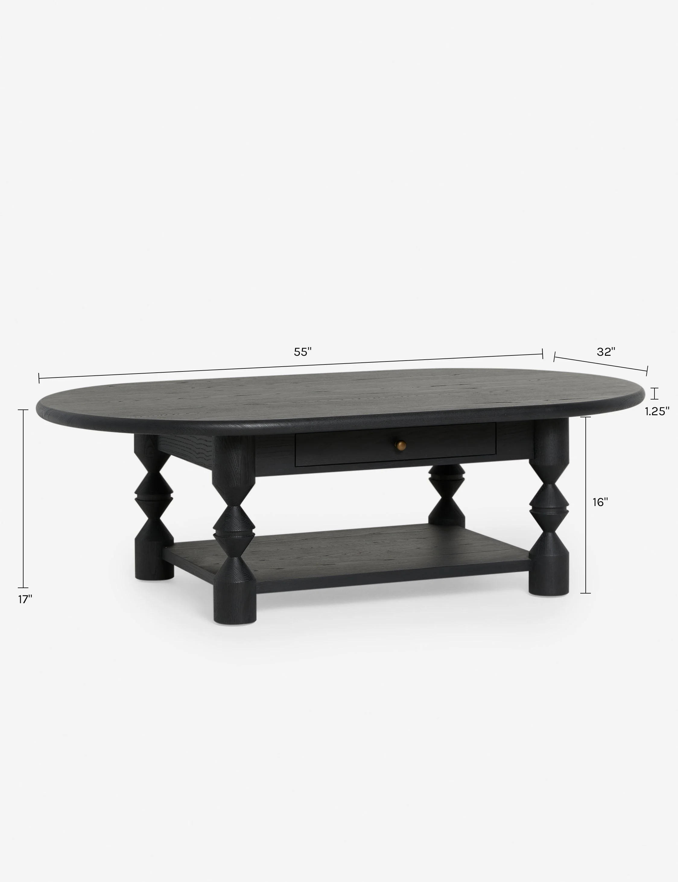 Topia Oval Coffee Table by Ginny Macdonald - Image 18