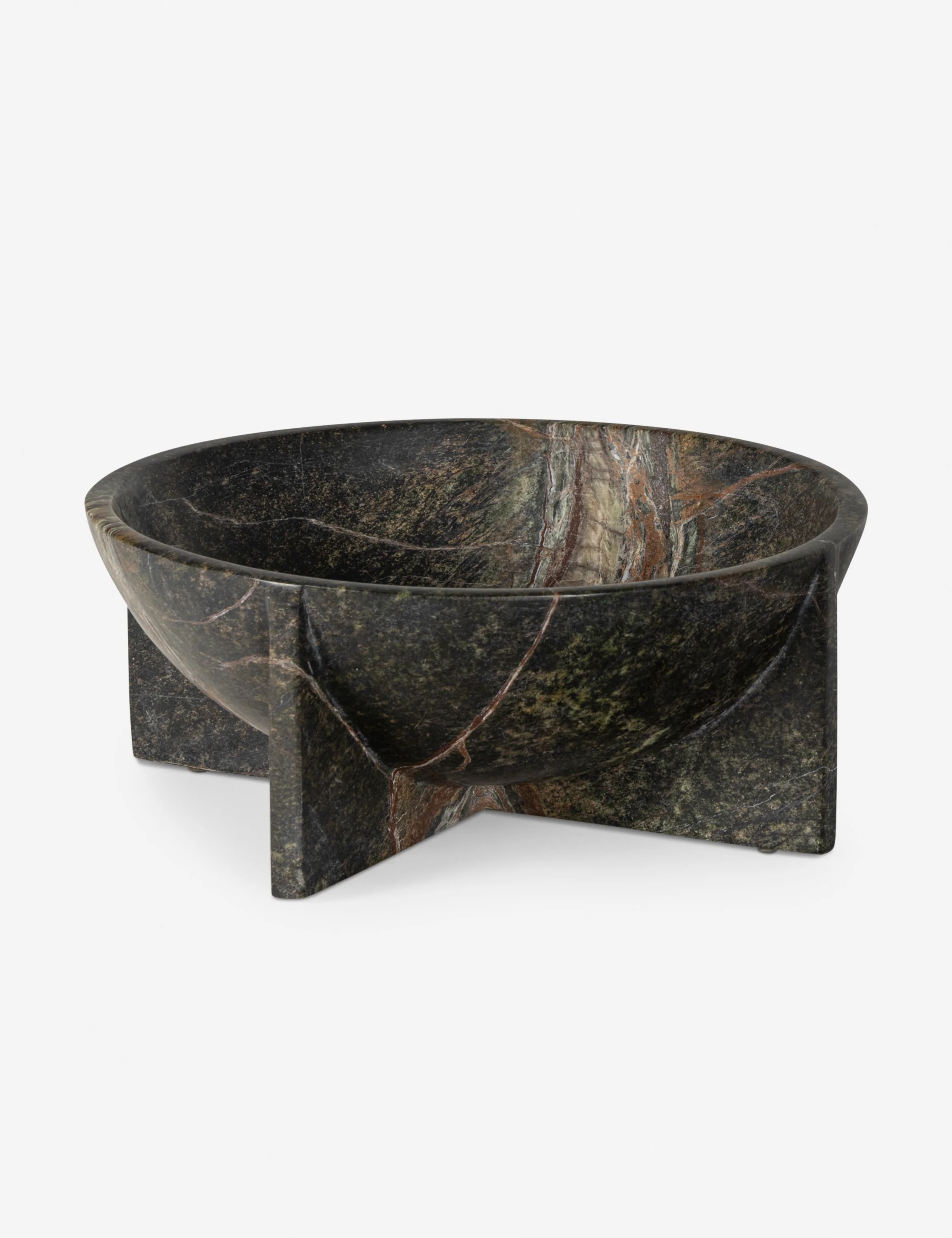 Tribune Marble Bowl by Regina Andrew - Image 2