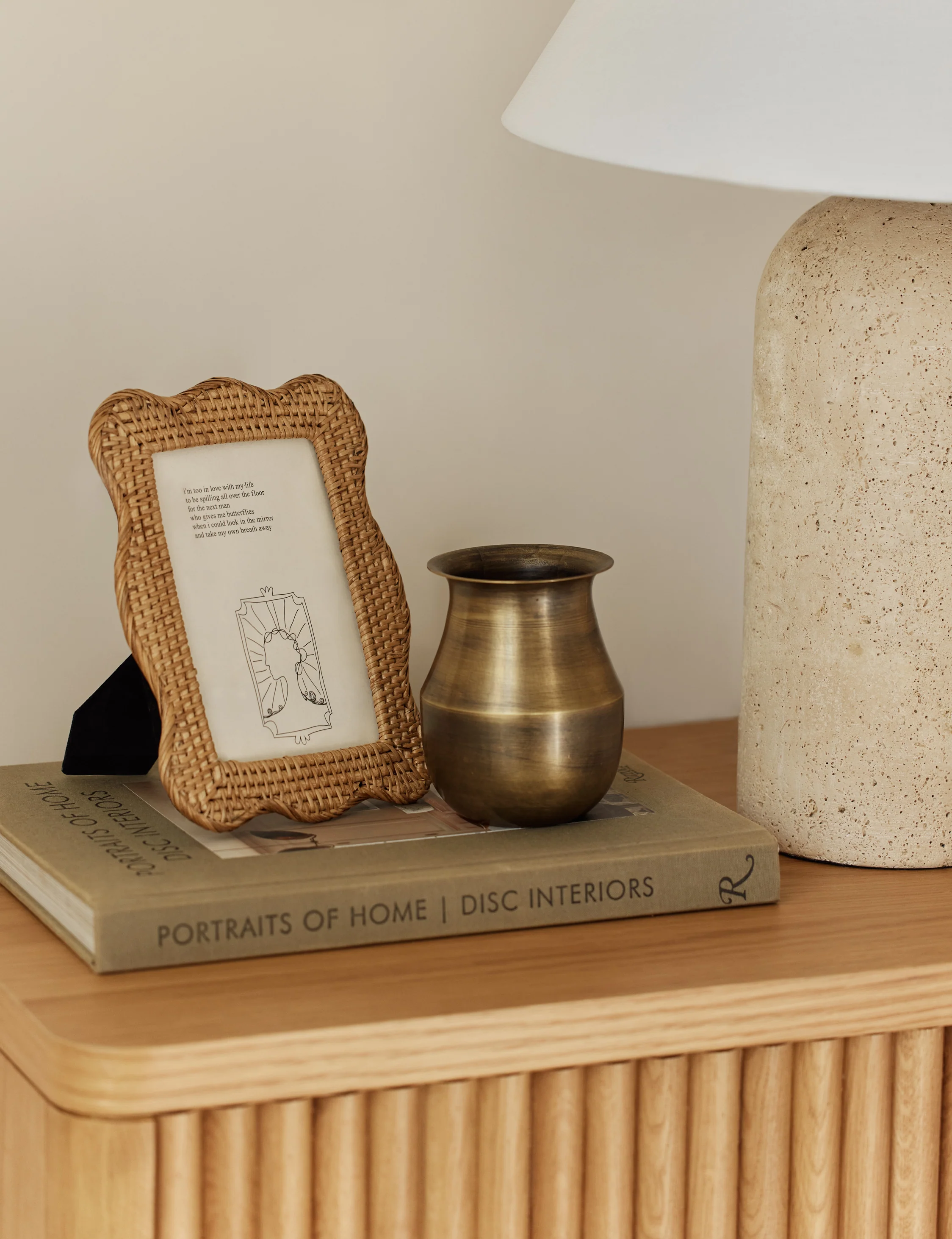 Tyna Rattan Picture Frame - Image 5