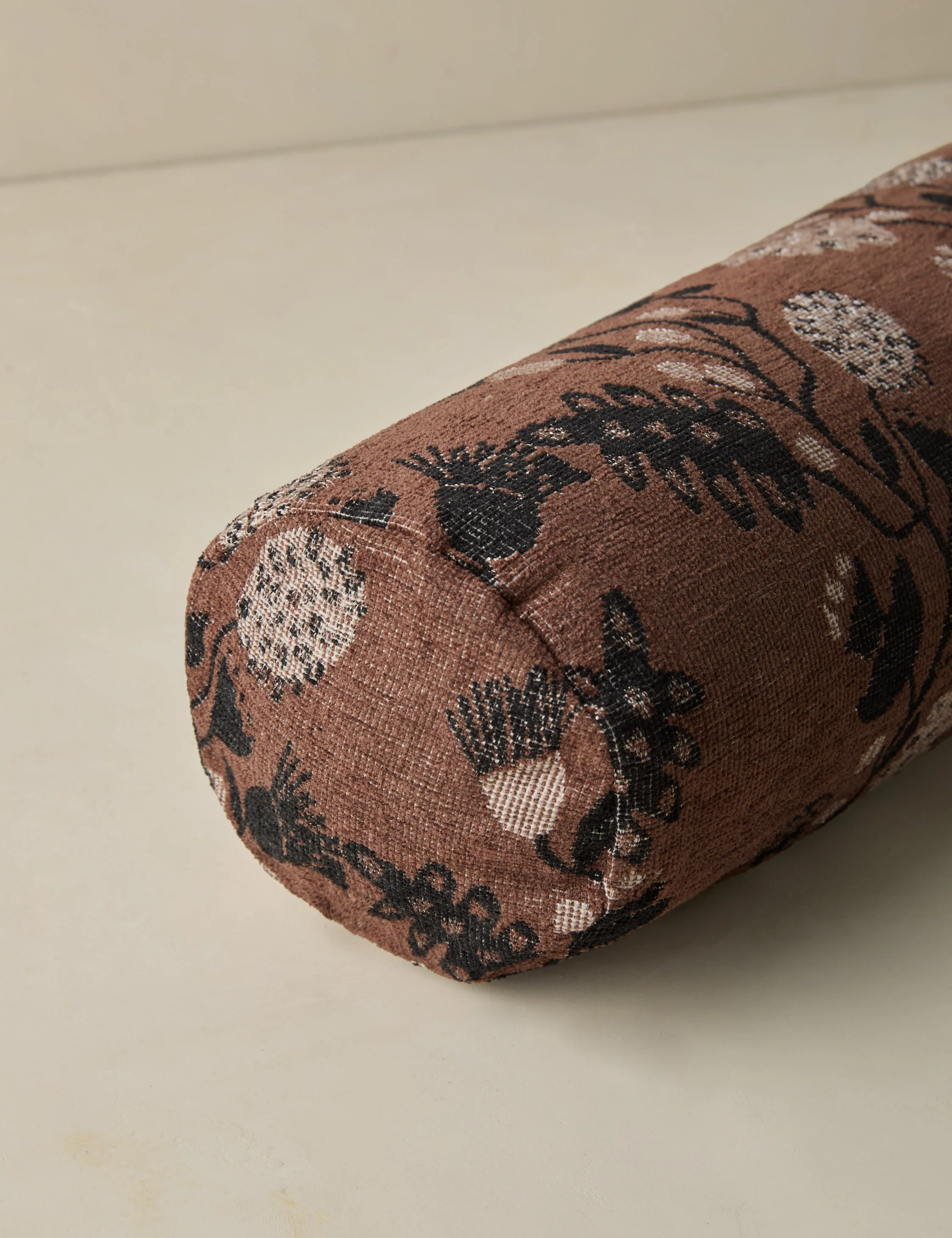 Vini Botanical Jacquard Long Bolster Pillow by Sarah Sherman Samuel - Image 2