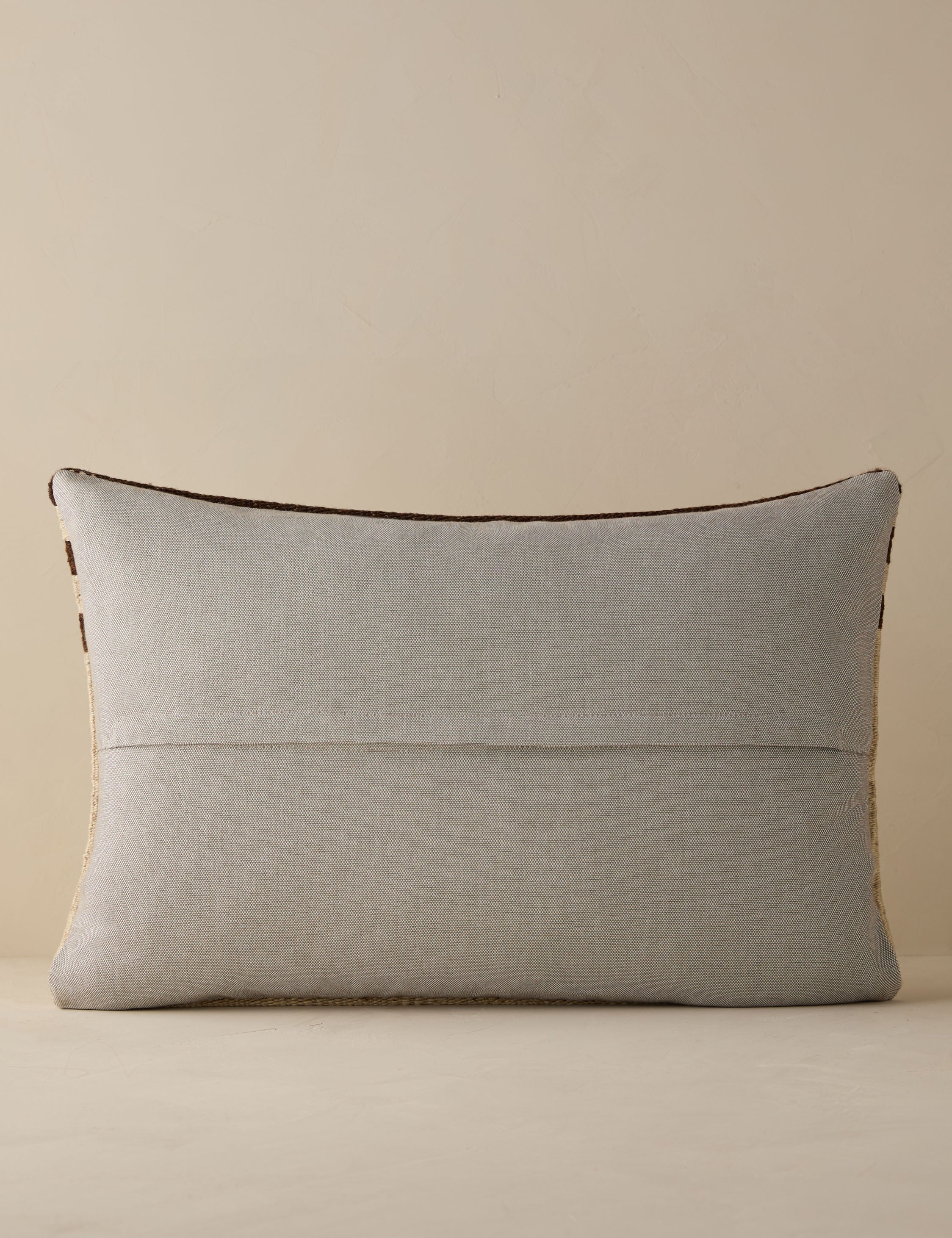 Vintage Lumbar Pillow No. 297, 16" x 24" - Image 2