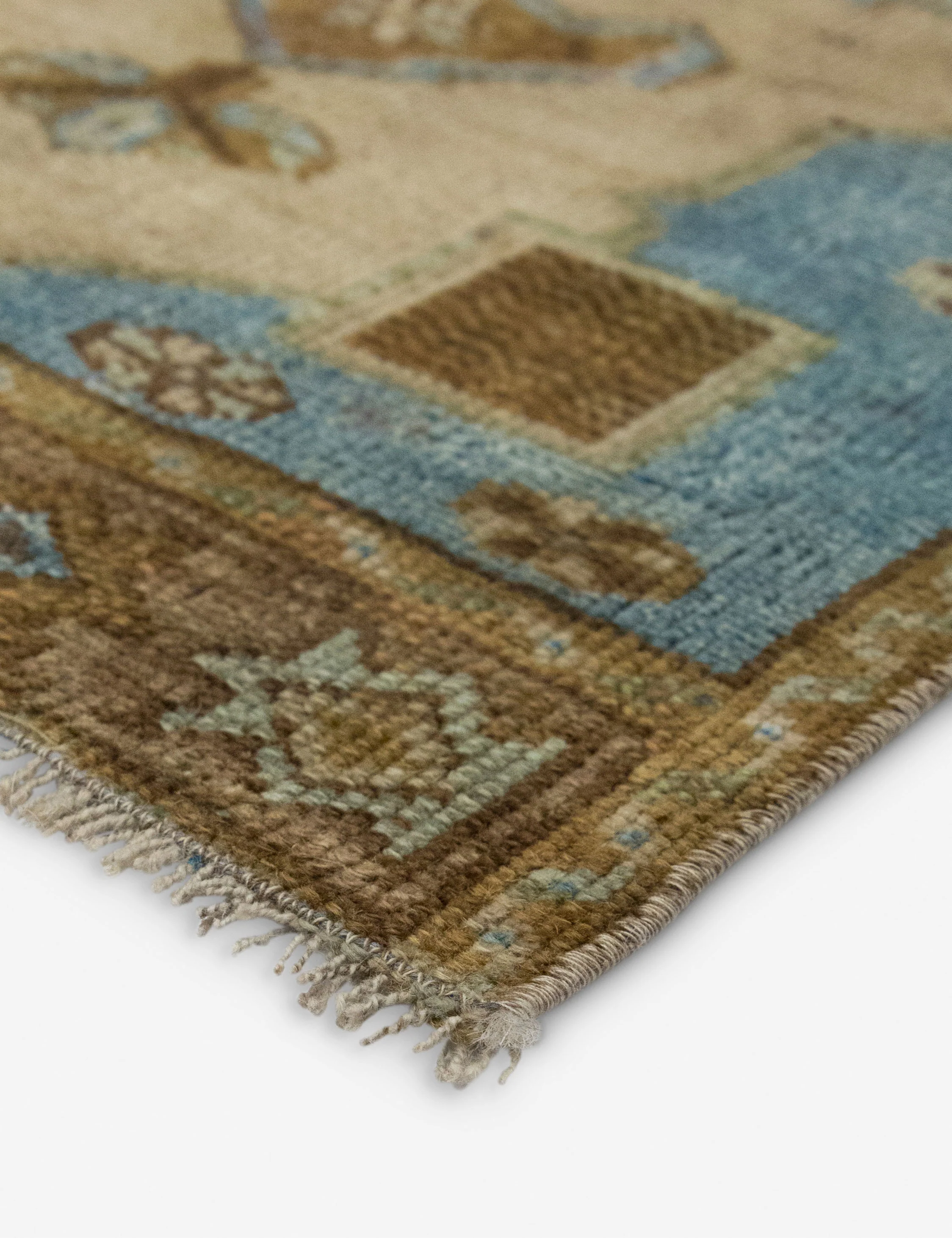 Vintage Turkish Hand-Knotted Wool Mini Rug No. 333, 1'4" x 2'9" - Image 2