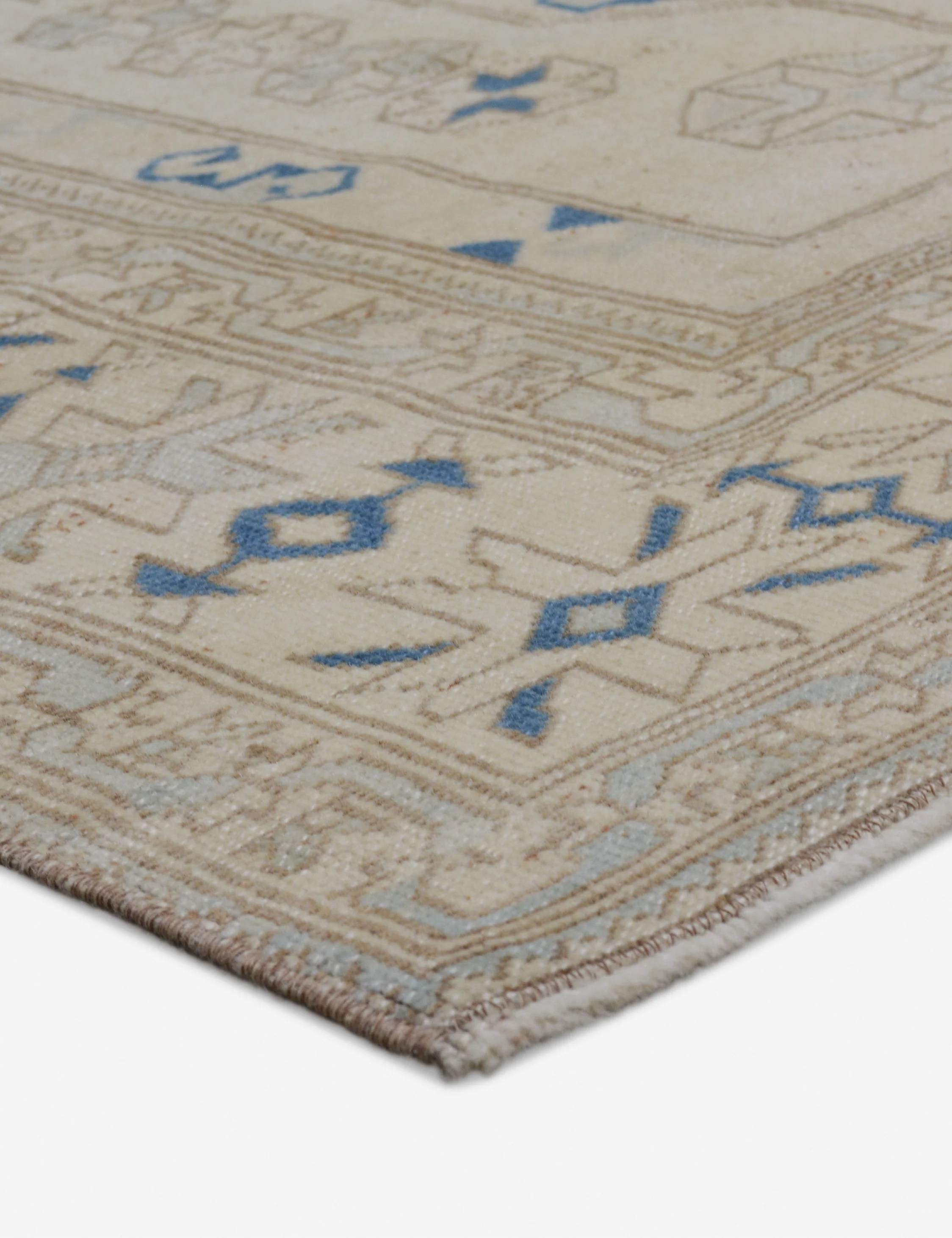 Vintage Turkish Hand-Knotted Wool Rug No. 413, 7'9" x 9'3 - Image 2