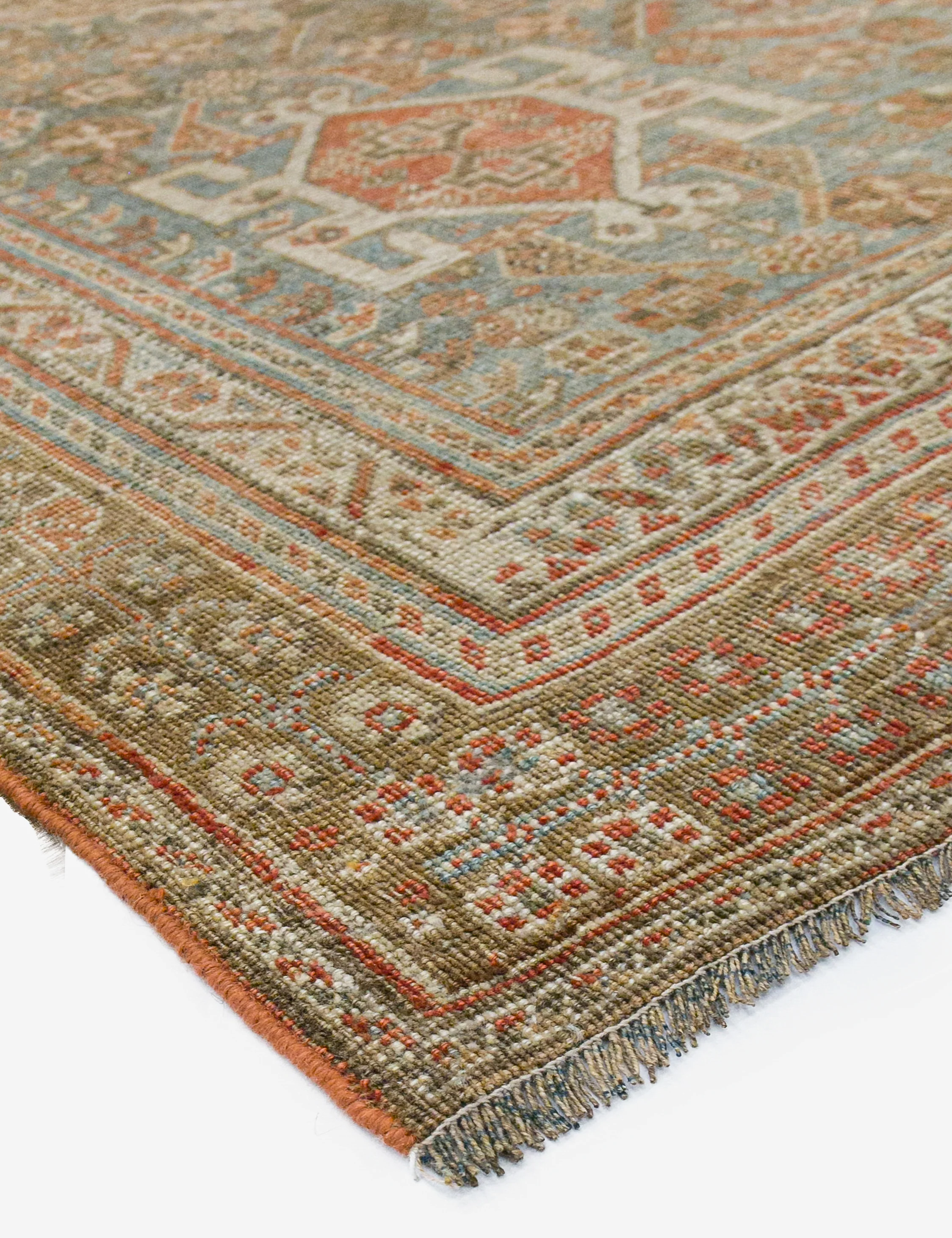 Vintage Turkish Hand-Knotted Wool Rug No. 443, 6'4" x 9'6" - Image 2