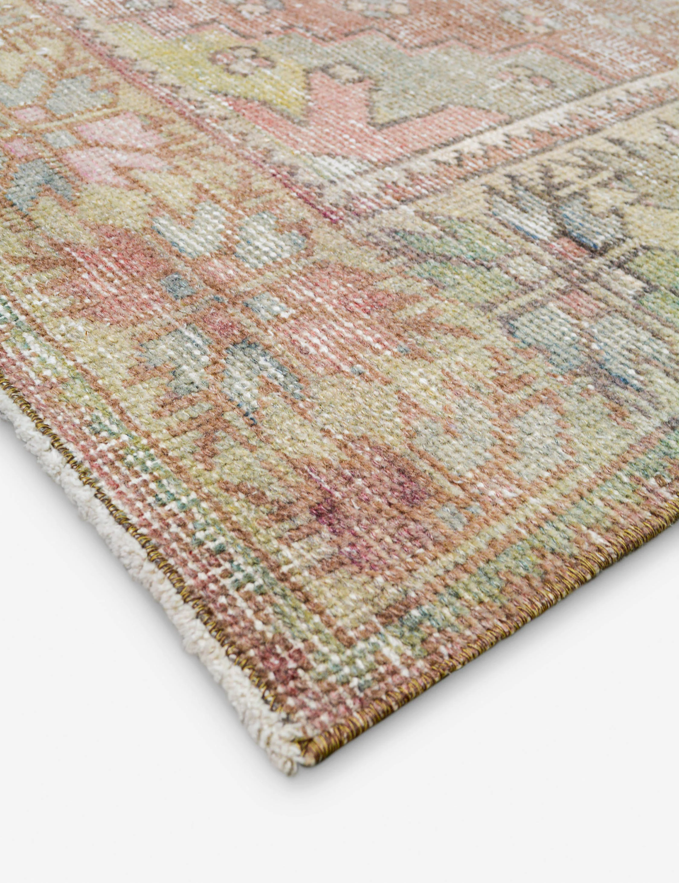 Vintage Turkish Hand-Knotted Wool Rug No. 511, 4' 5" x 8' 2" - Image 2