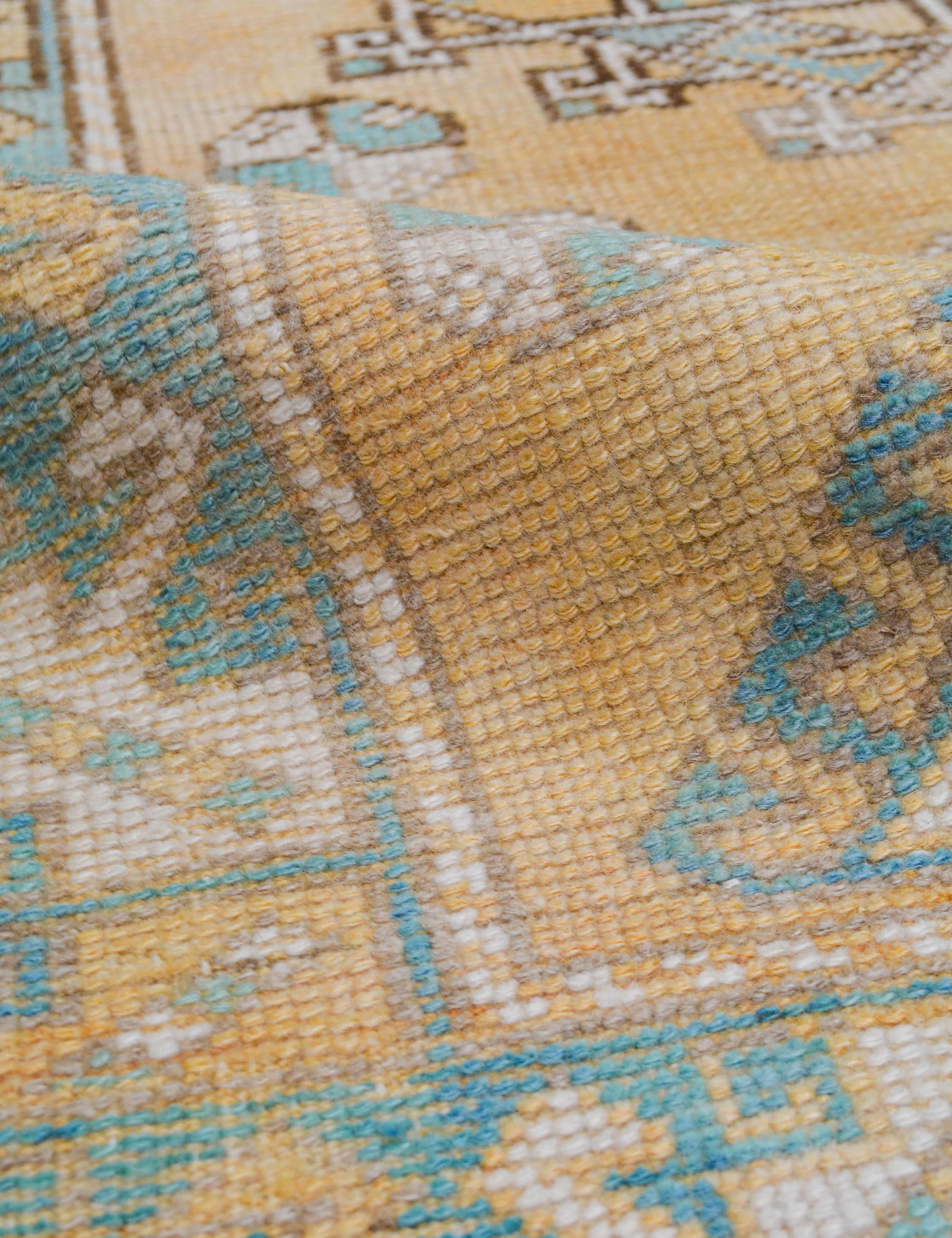 Vintage Turkish Hand-Knotted Wool Rug No. 522, 3' 8" X 5' 10" - Image 2