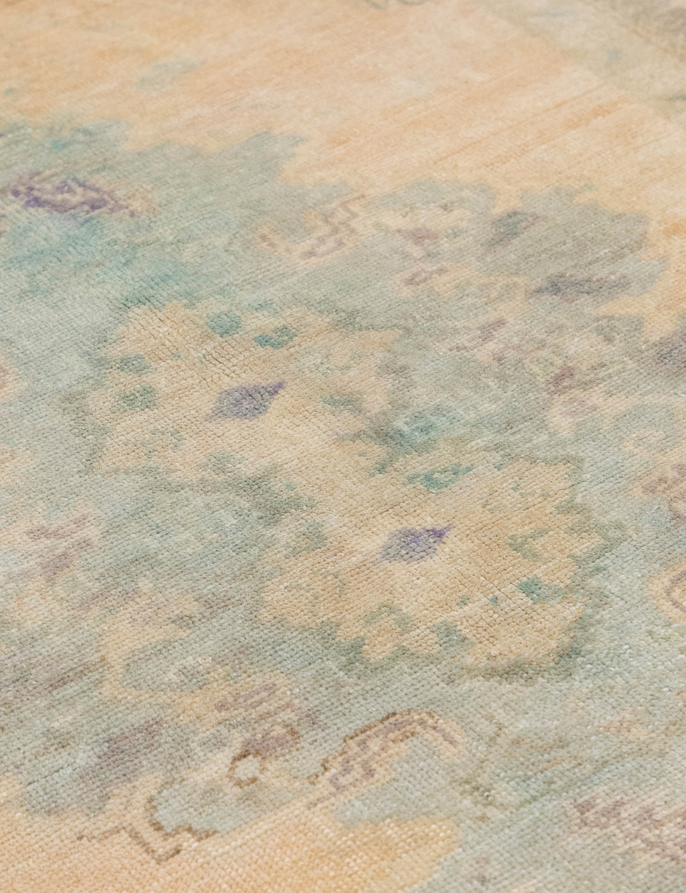 Vintage Turkish Hand-Knotted Wool Rug No. 554, 4'8" x 8'5" - Image 3