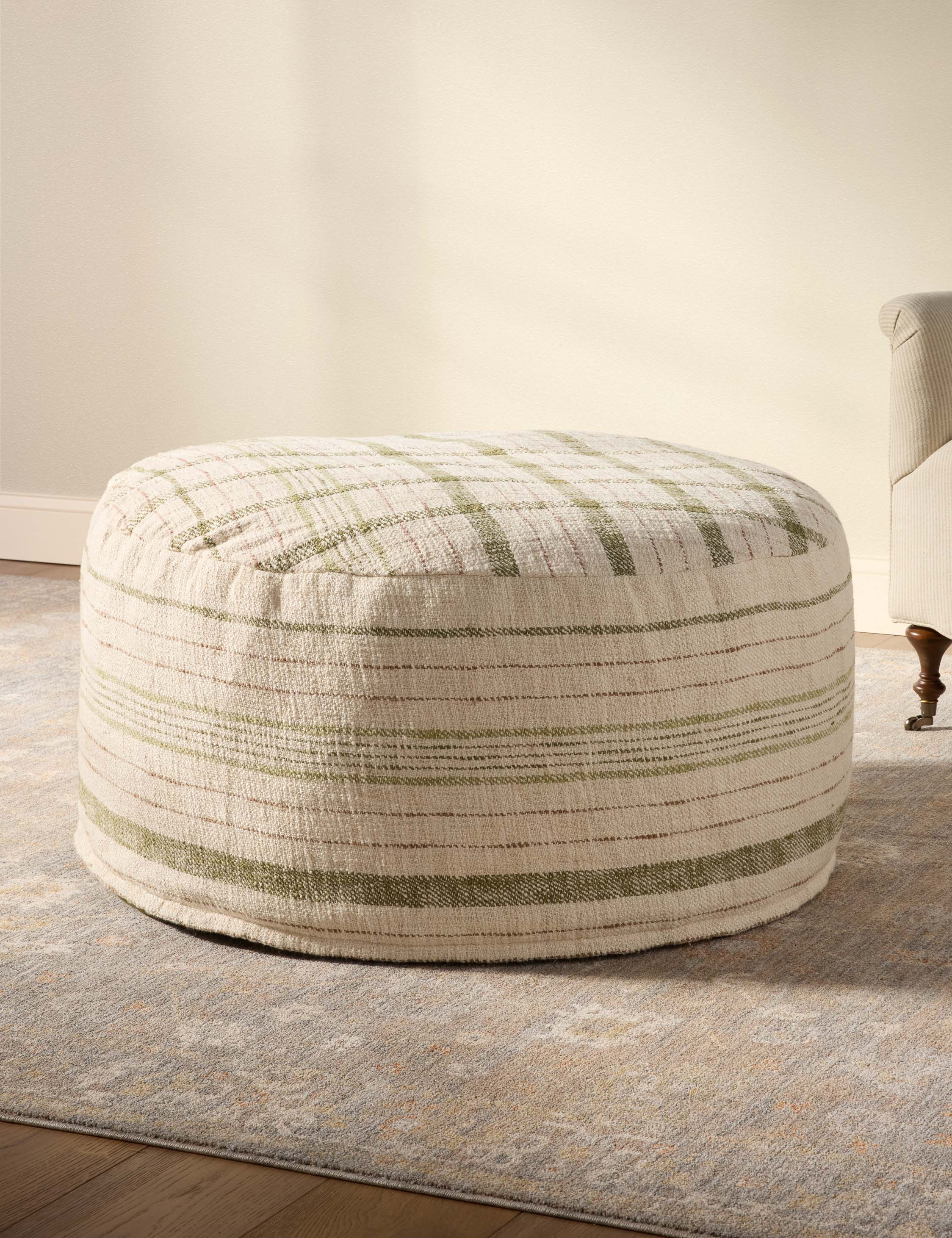 Wallace Pouf by Chris Loves Julia x Loloi - Image 6