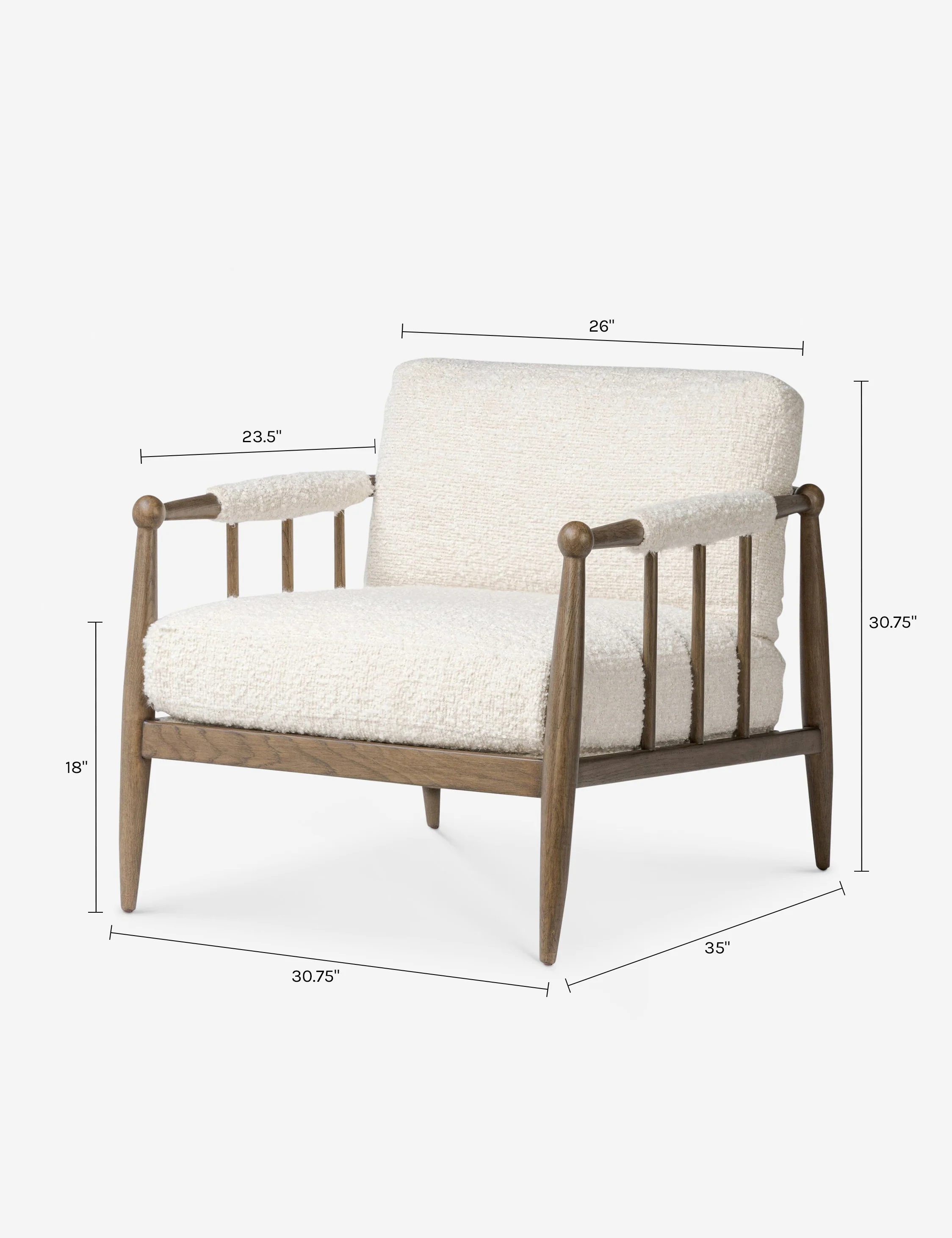 Warren  Accent Chair by Amber Lewis x Four Hands - Image 15