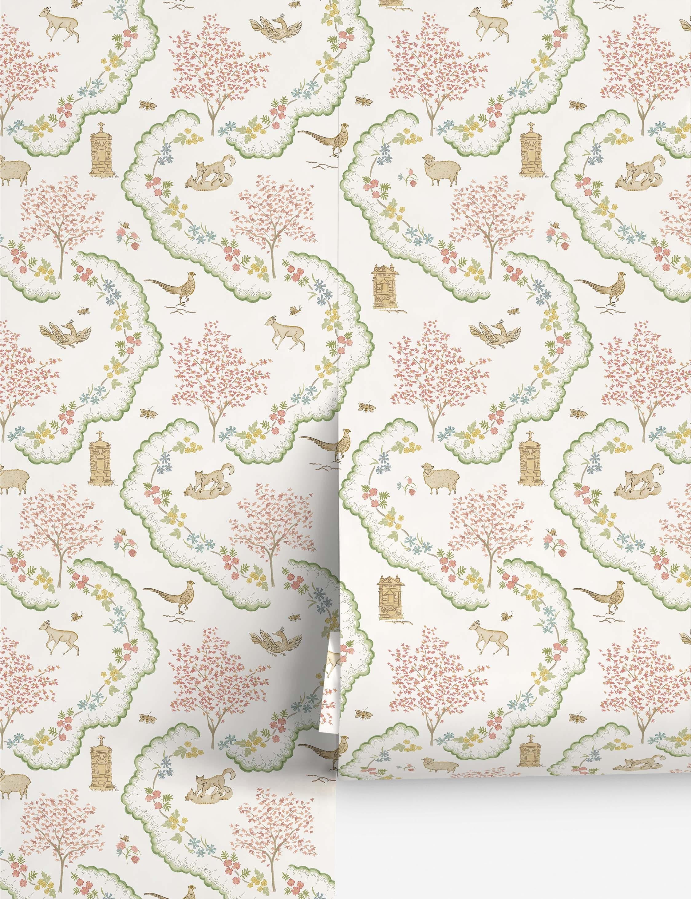 Wildflower Meadow Wallpaper by Sanderson - Image 7