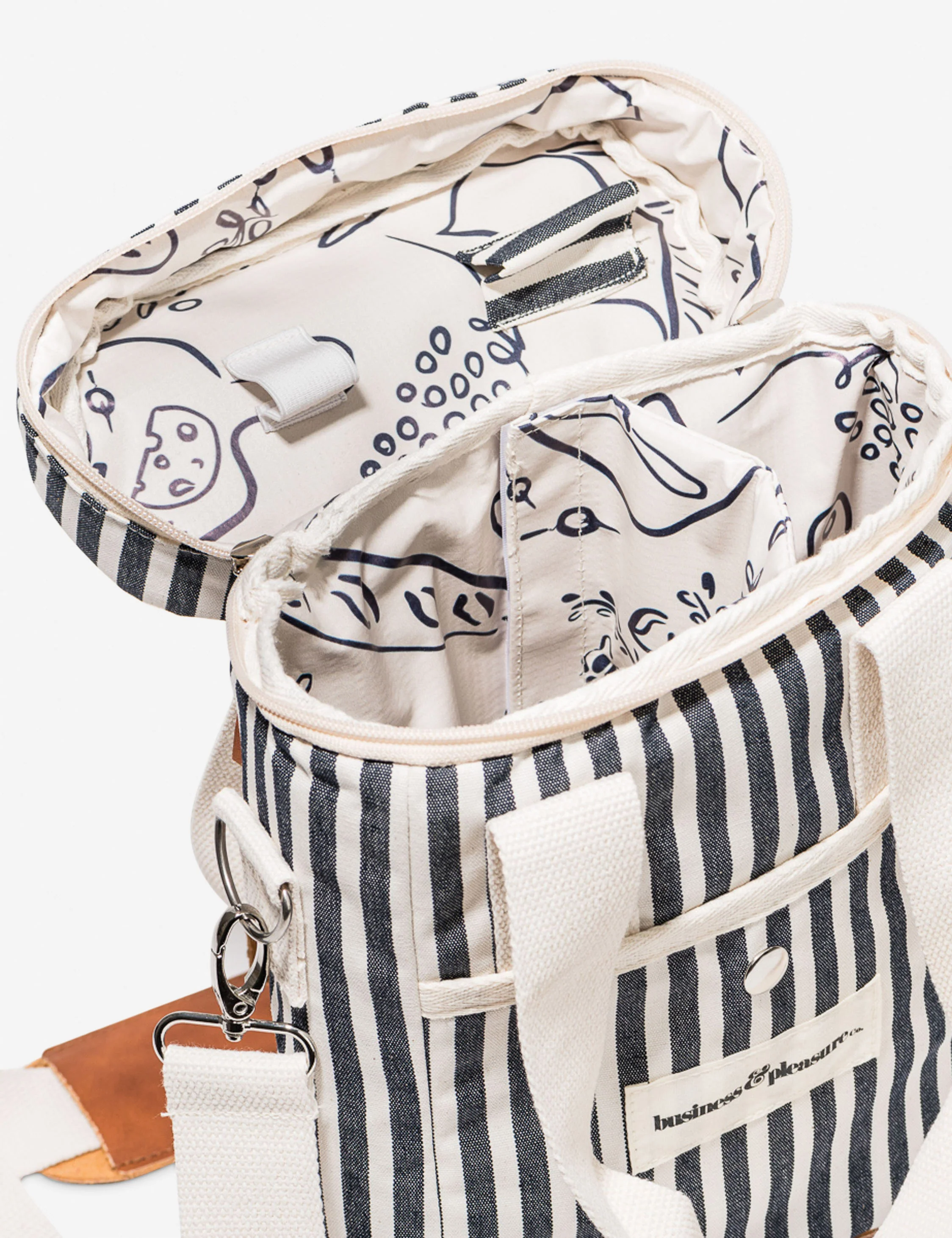 Wine Cooler Tote Bag by Business & Pleasure Co. - Image 2